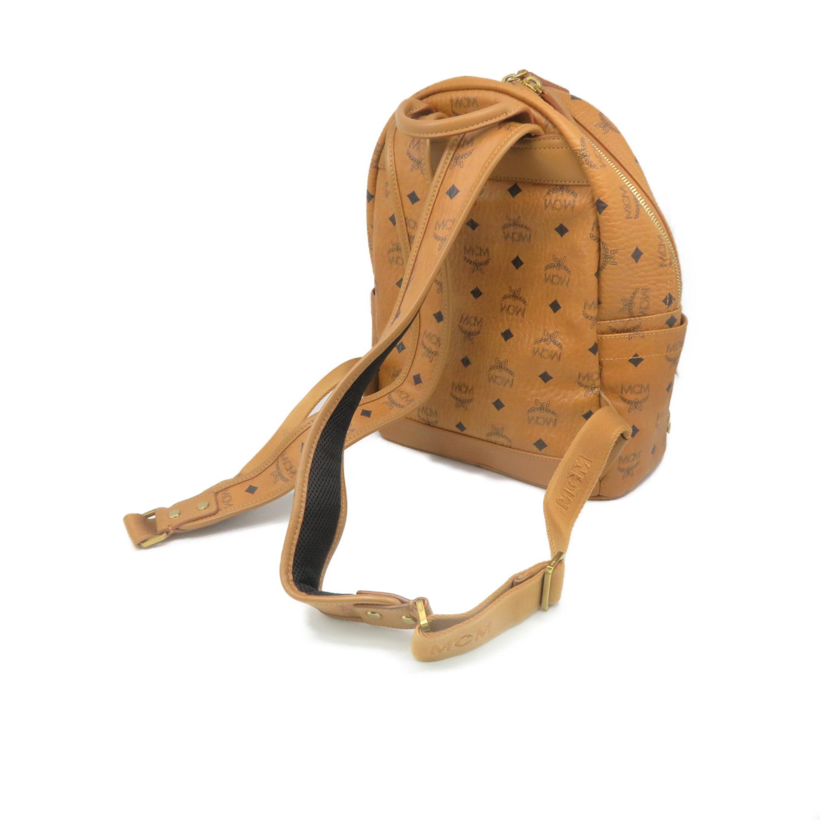MCM 牛皮皮革Backpack背包啡色