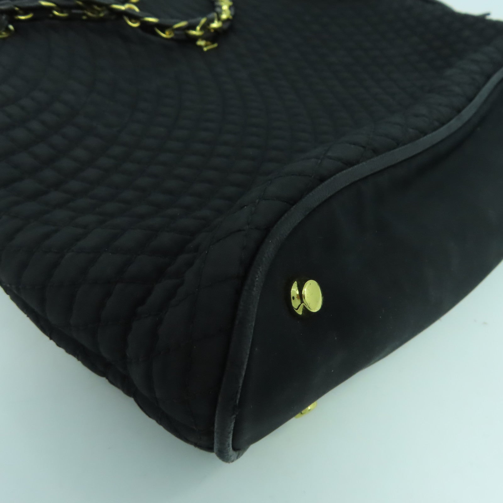 BALLY 帆布Shoulder Bag金扣肩背袋黑色