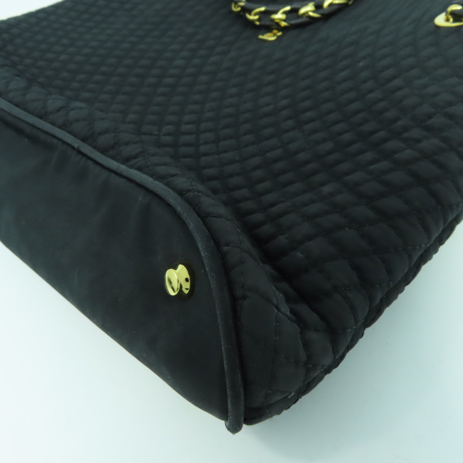 BALLY 帆布Shoulder Bag金扣肩背袋黑色