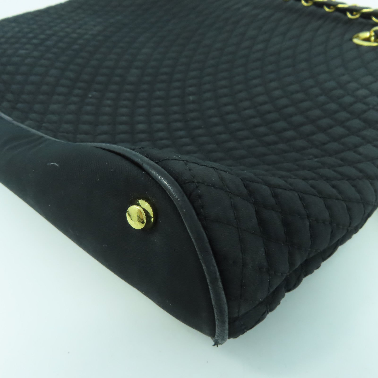 BALLY 帆布Shoulder Bag金扣肩背袋黑色