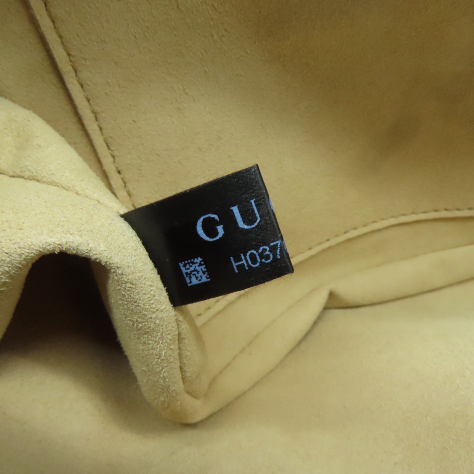 GUCCI 牛皮皮革GG Marmont金扣鏈帶肩背袋啡色