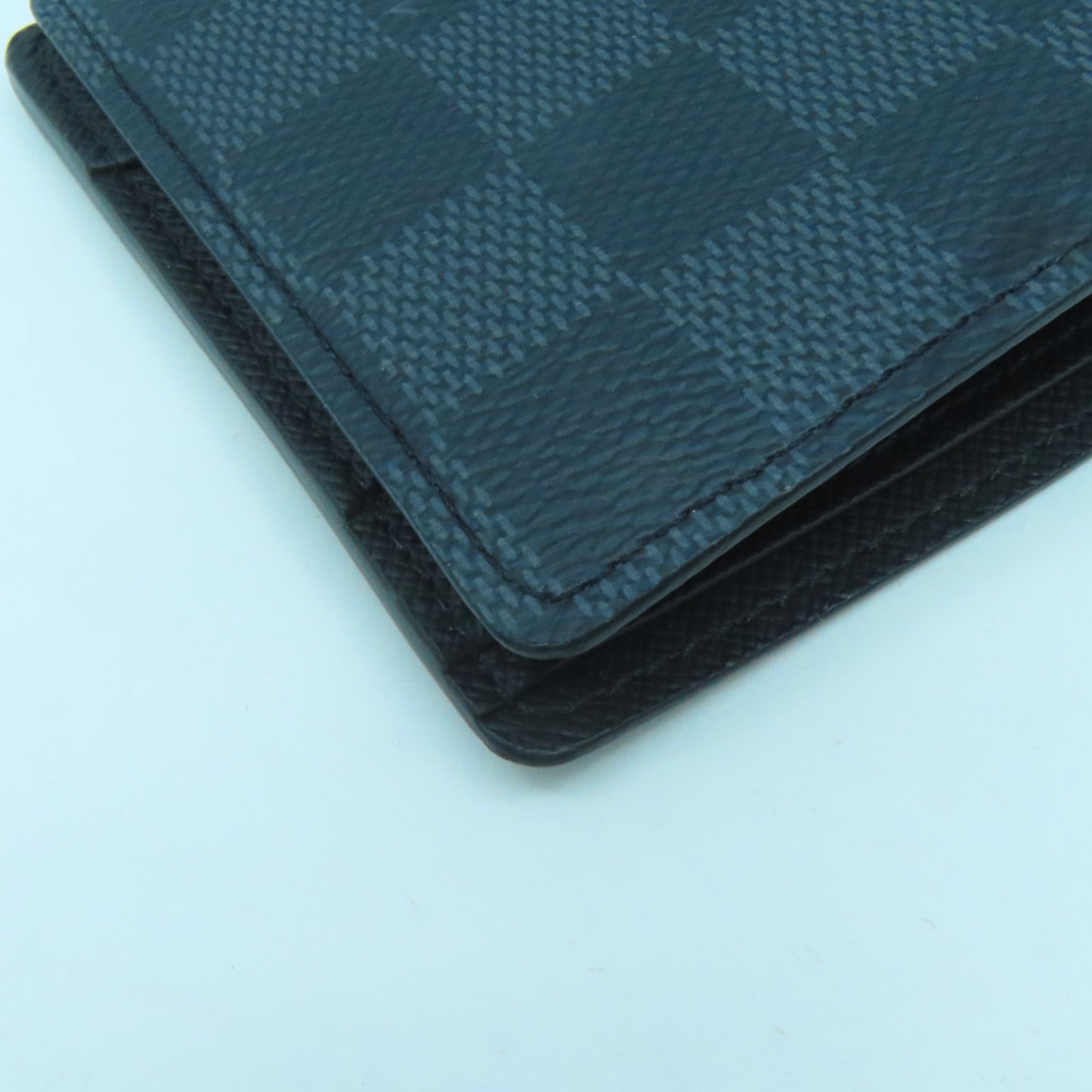 LOUIS VUITTON Damier Graphite Wallet錢包藍色/黑色
