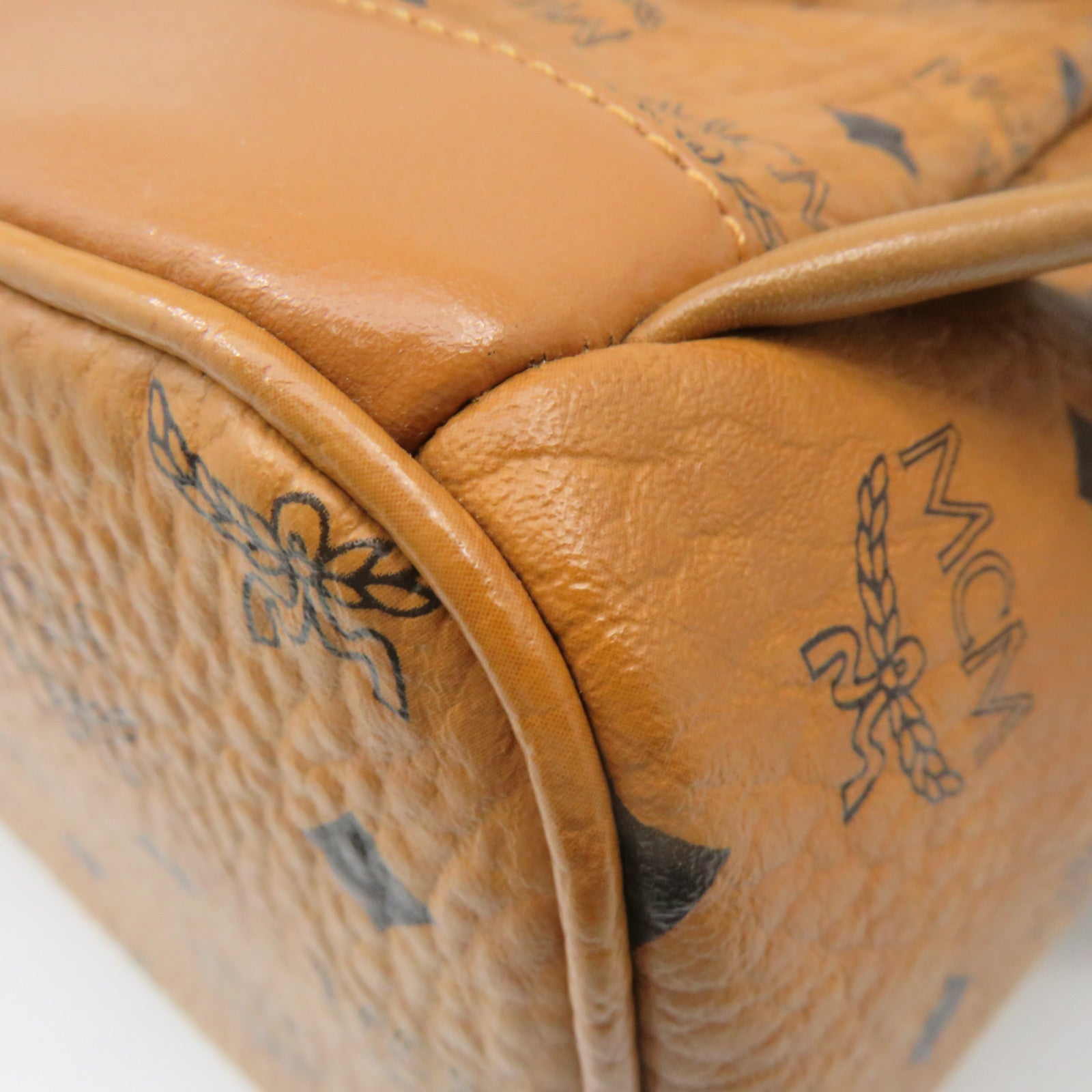MCM 牛皮皮革Backpack背包啡色
