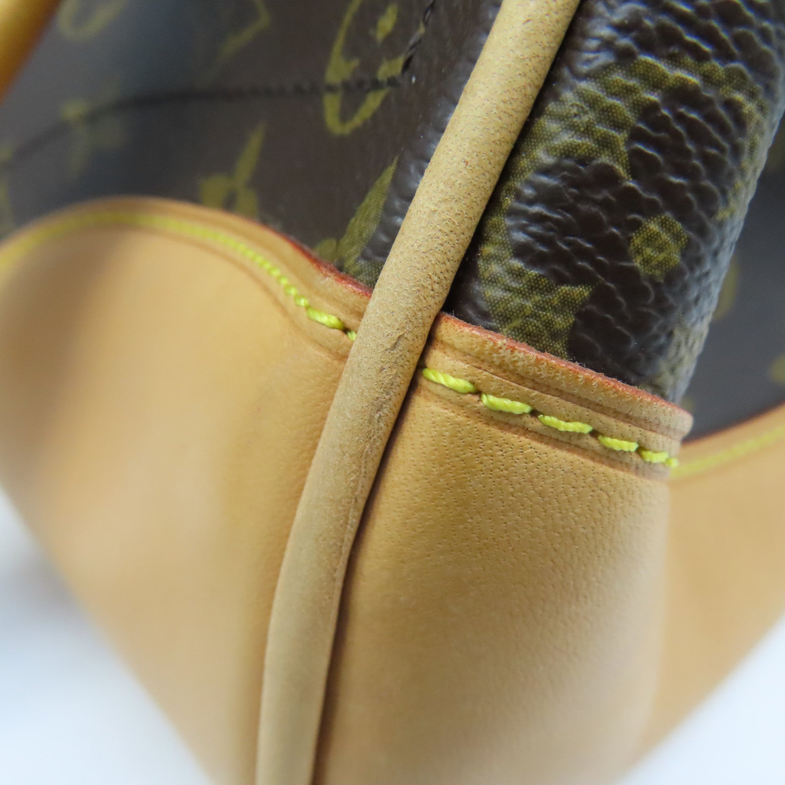 LOUIS VUITTON Monogram Beverly GM金扣肩背袋啡色