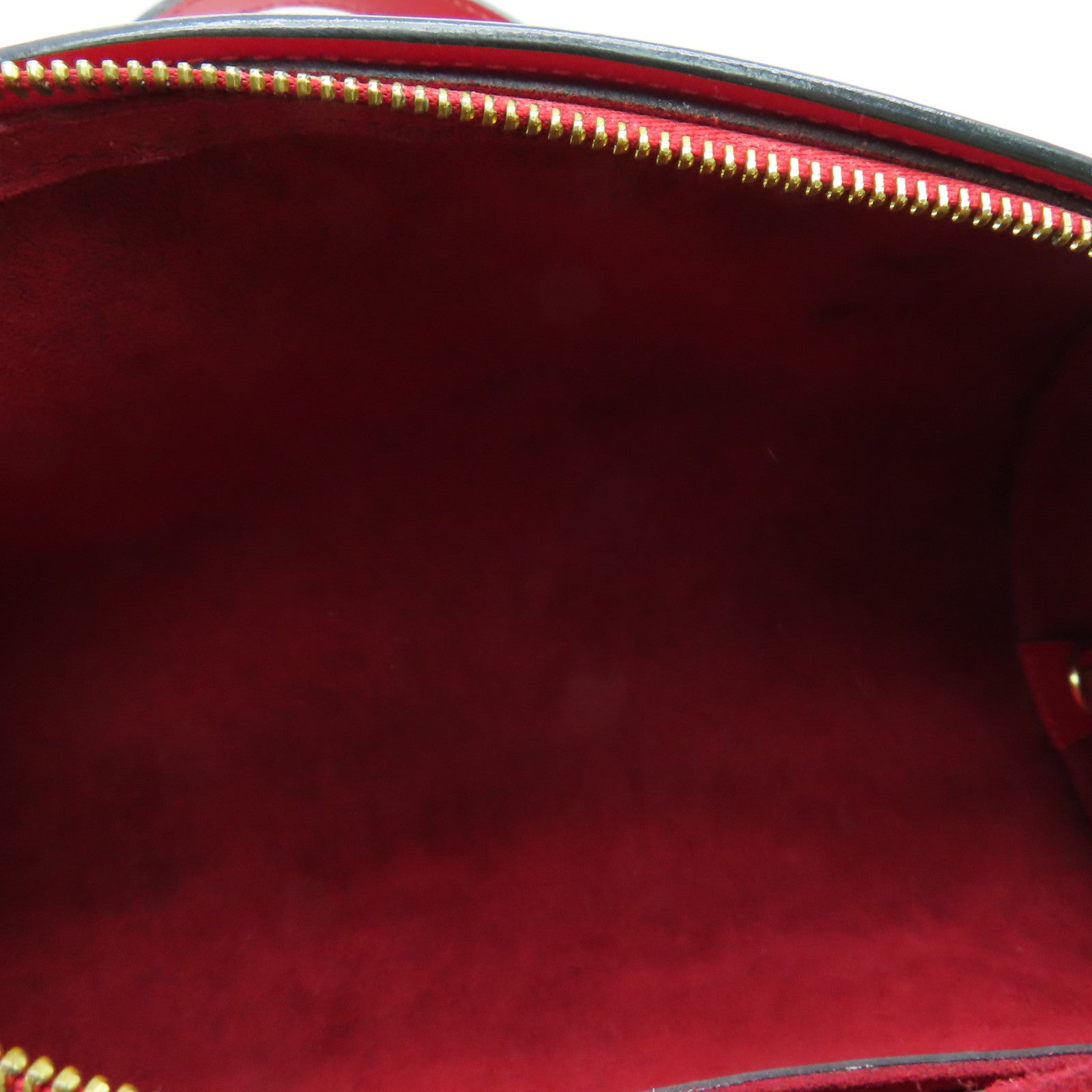 LOUIS VUITTON 【激減優惠】Epi Soufflot金扣手挽袋紅色