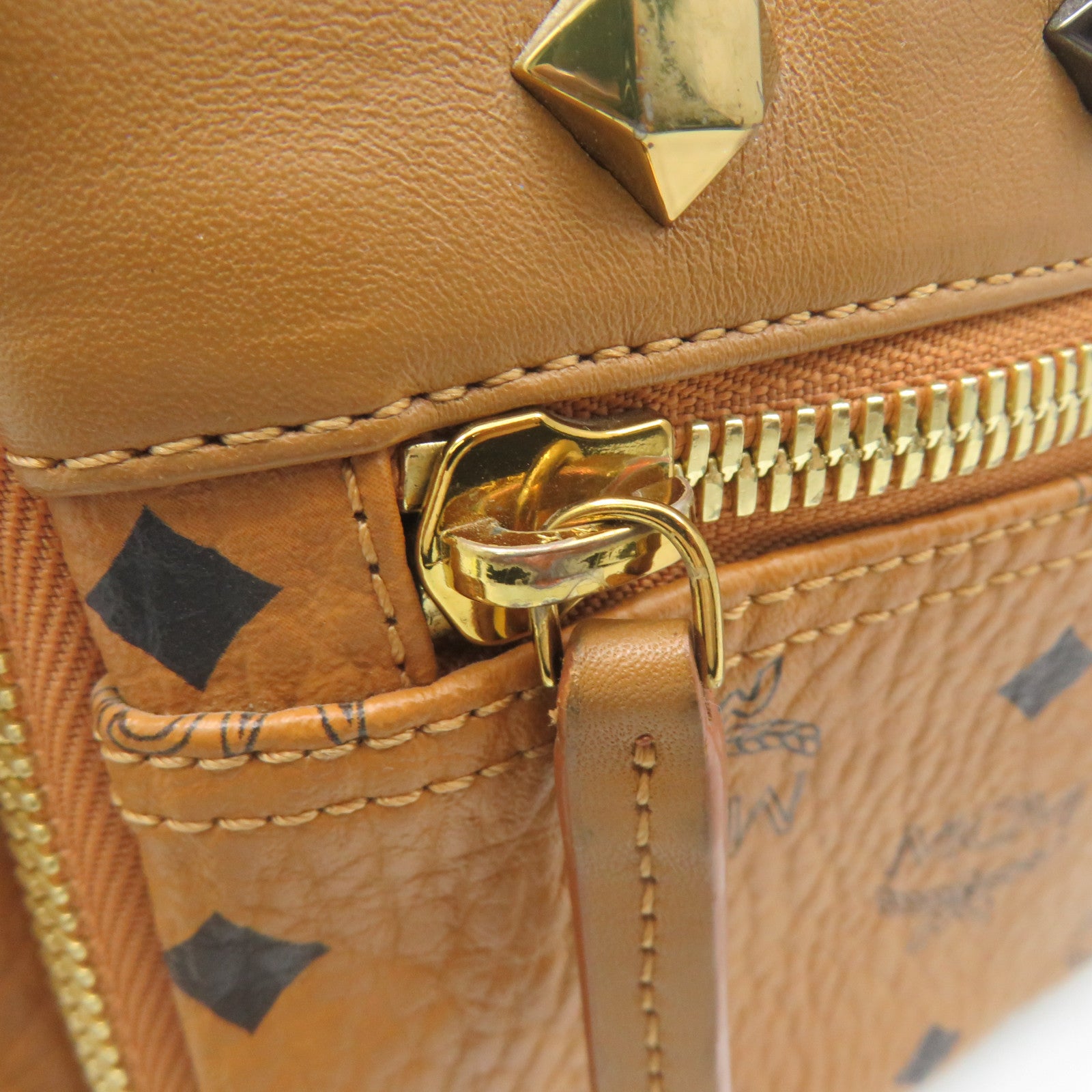 MCM 牛皮皮革Backpack背包啡色