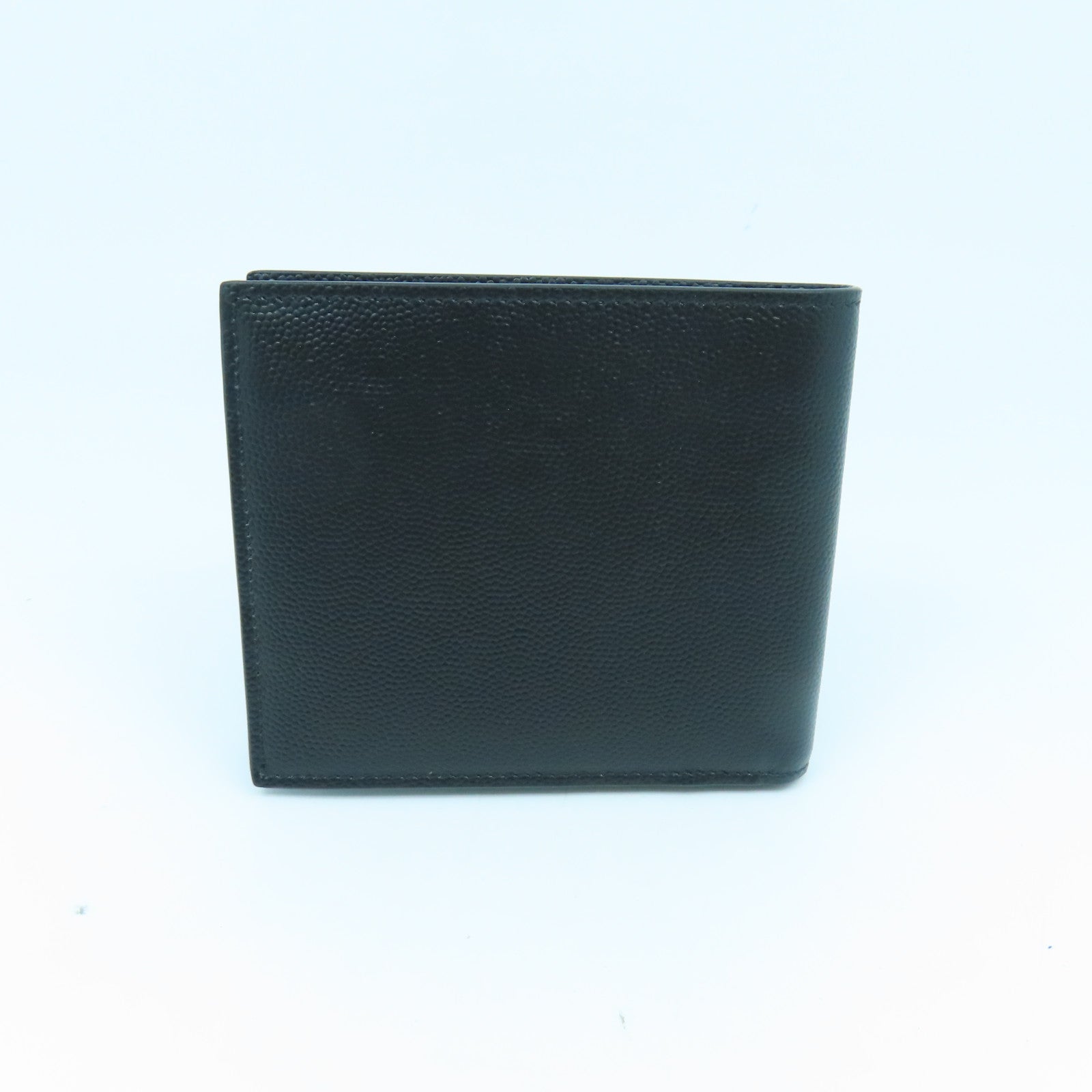 SAINT LAURENT 牛皮皮革Wallet钱包黑色