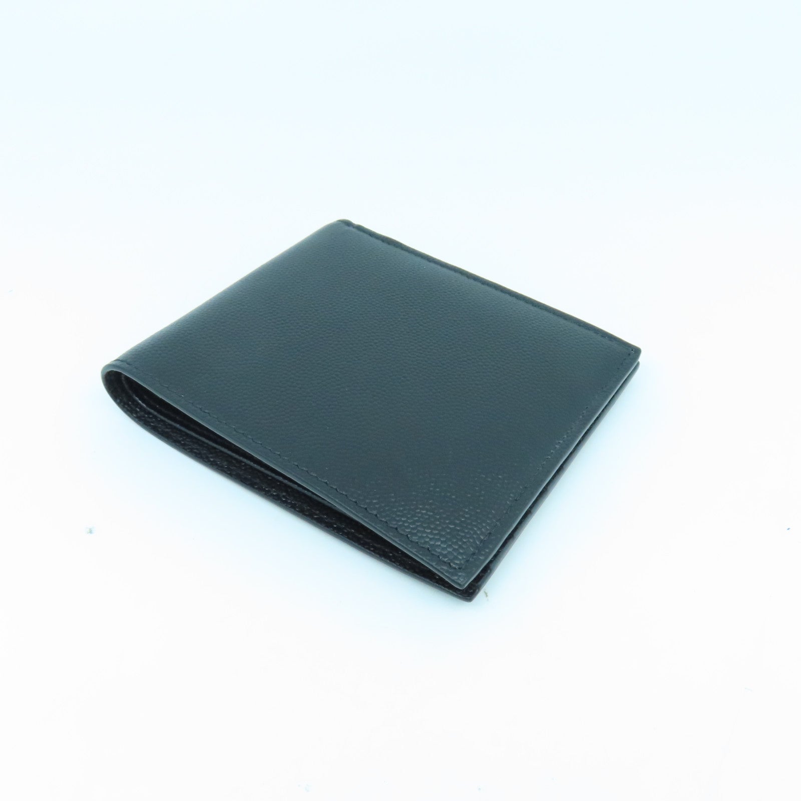 SAINT LAURENT 牛皮皮革Wallet钱包黑色
