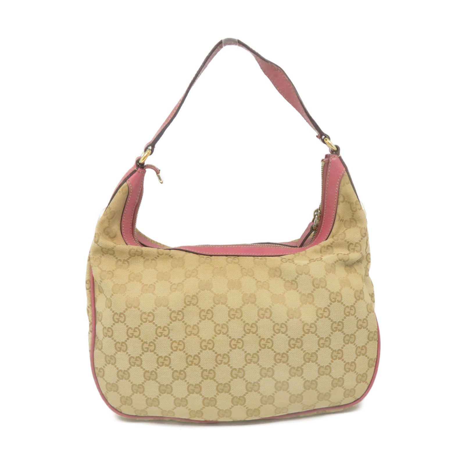 GUCCI 【激減優惠】GG帆布Shoulder Bag肩背袋啡色