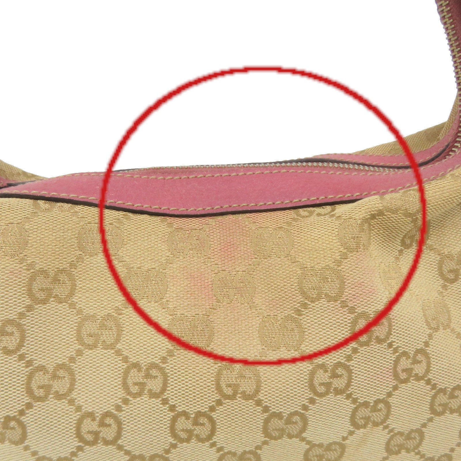 GUCCI 【激減優惠】GG帆布Shoulder Bag肩背袋啡色
