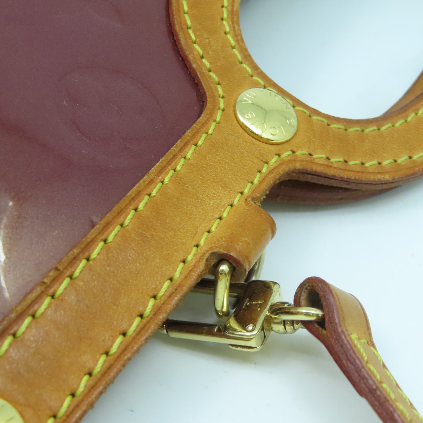 LOUIS VUITTON Monogram Vernis Roxbury Drive Mono-Vernis金扣手挽肩背兩用袋啡色