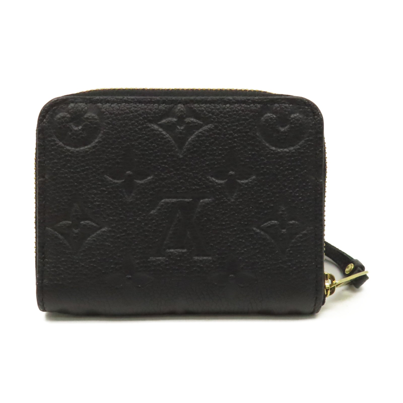 LOUIS VUITTON Monogram Empreinte Zippy Coin Purse零錢包黑色