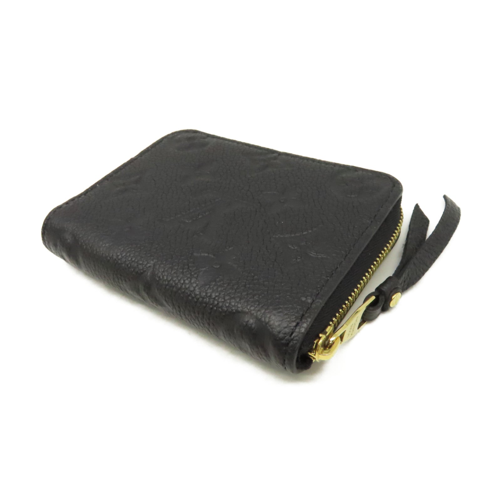 LOUIS VUITTON Monogram Empreinte Zippy Coin Purse零錢包黑色