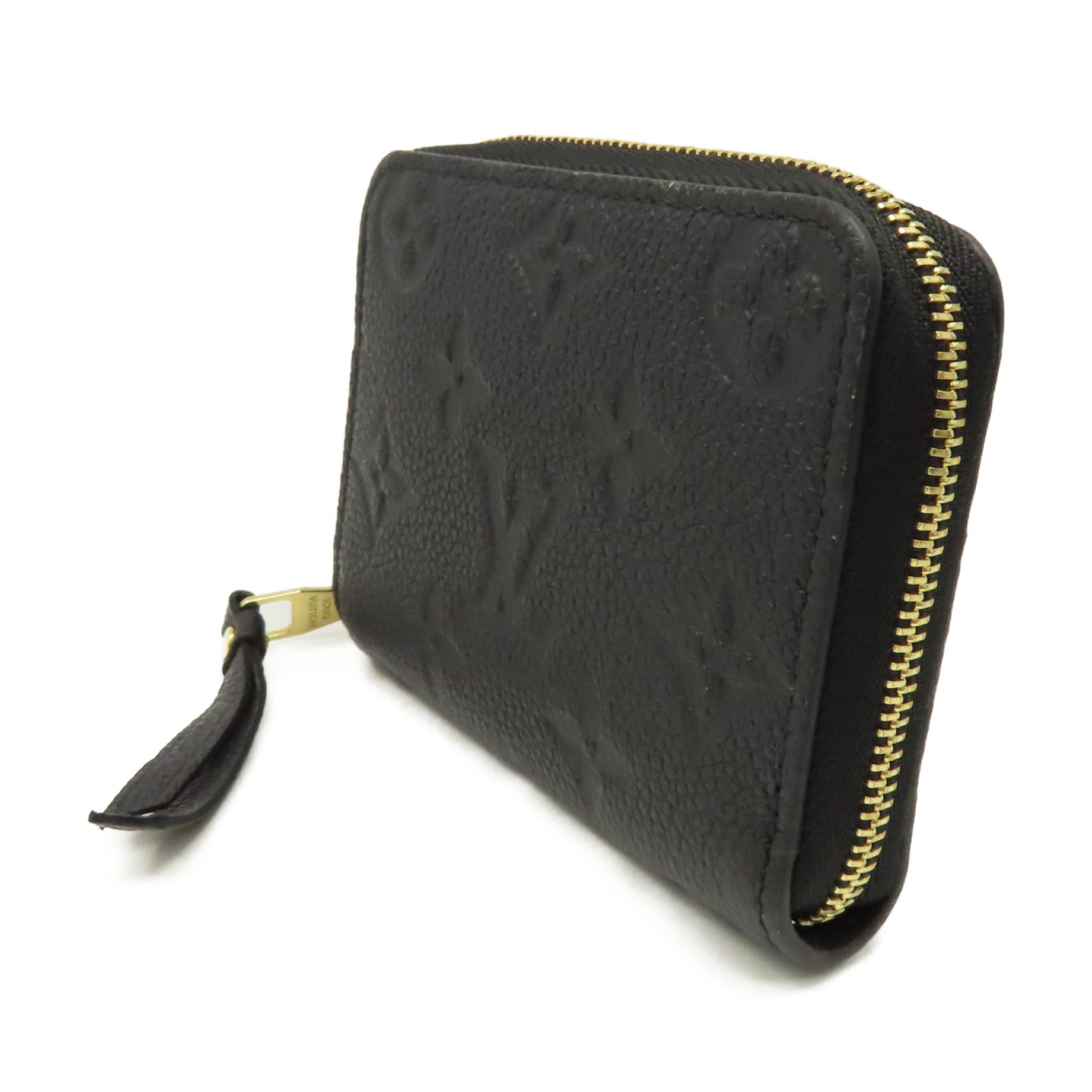 LOUIS VUITTON Monogram Empreinte Zippy Coin Purse零錢包黑色