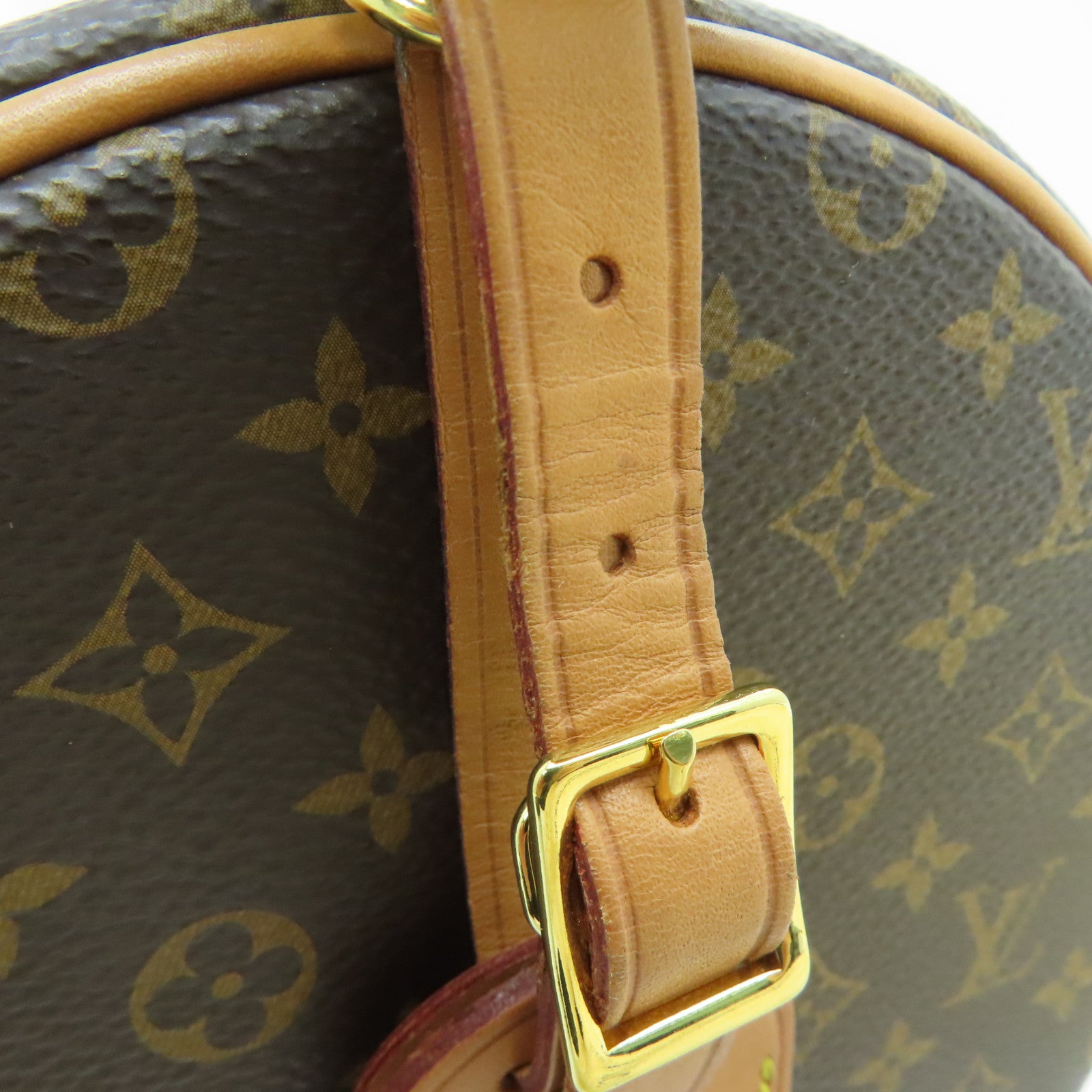 LOUIS VUITTON 【激减优惠】Monogram Petite Boite Chapzau金扣手挽肩背两用袋啡色