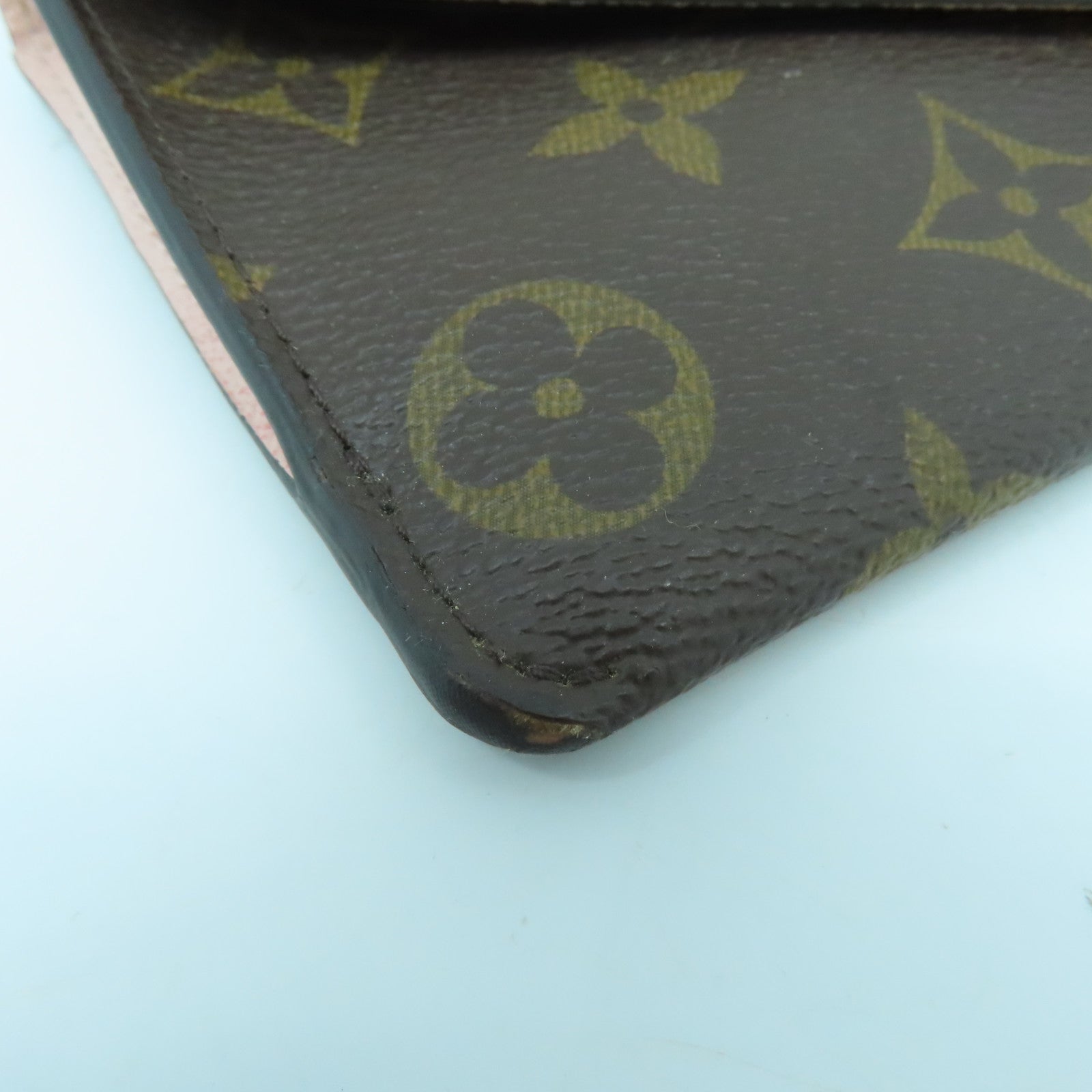 LOUIS VUITTON Monogram Jeanne金扣長錢包棕色