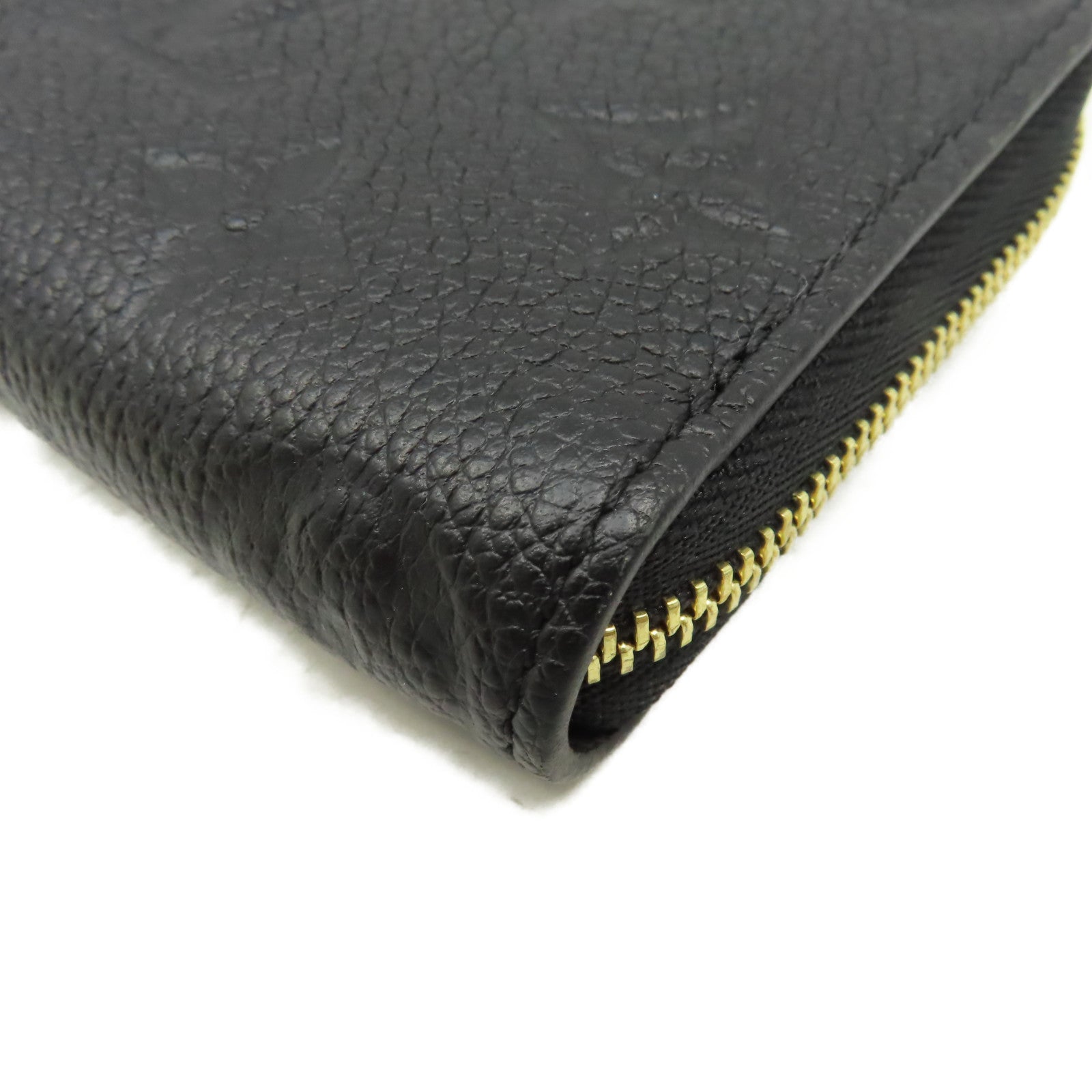 LOUIS VUITTON Monogram Empreinte Zippy Coin Purse零錢包黑色