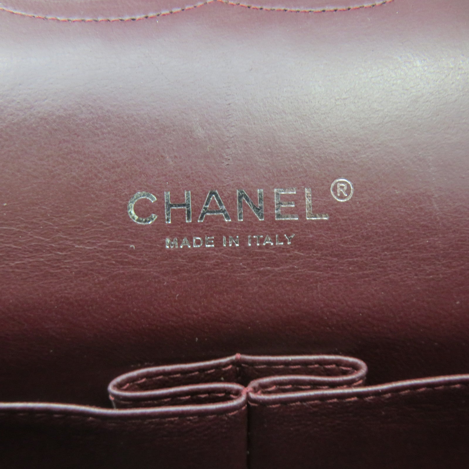 CHANEL 菱格羊皮皮革Jumbo Shoulder Bag银扣链带肩背袋黑色