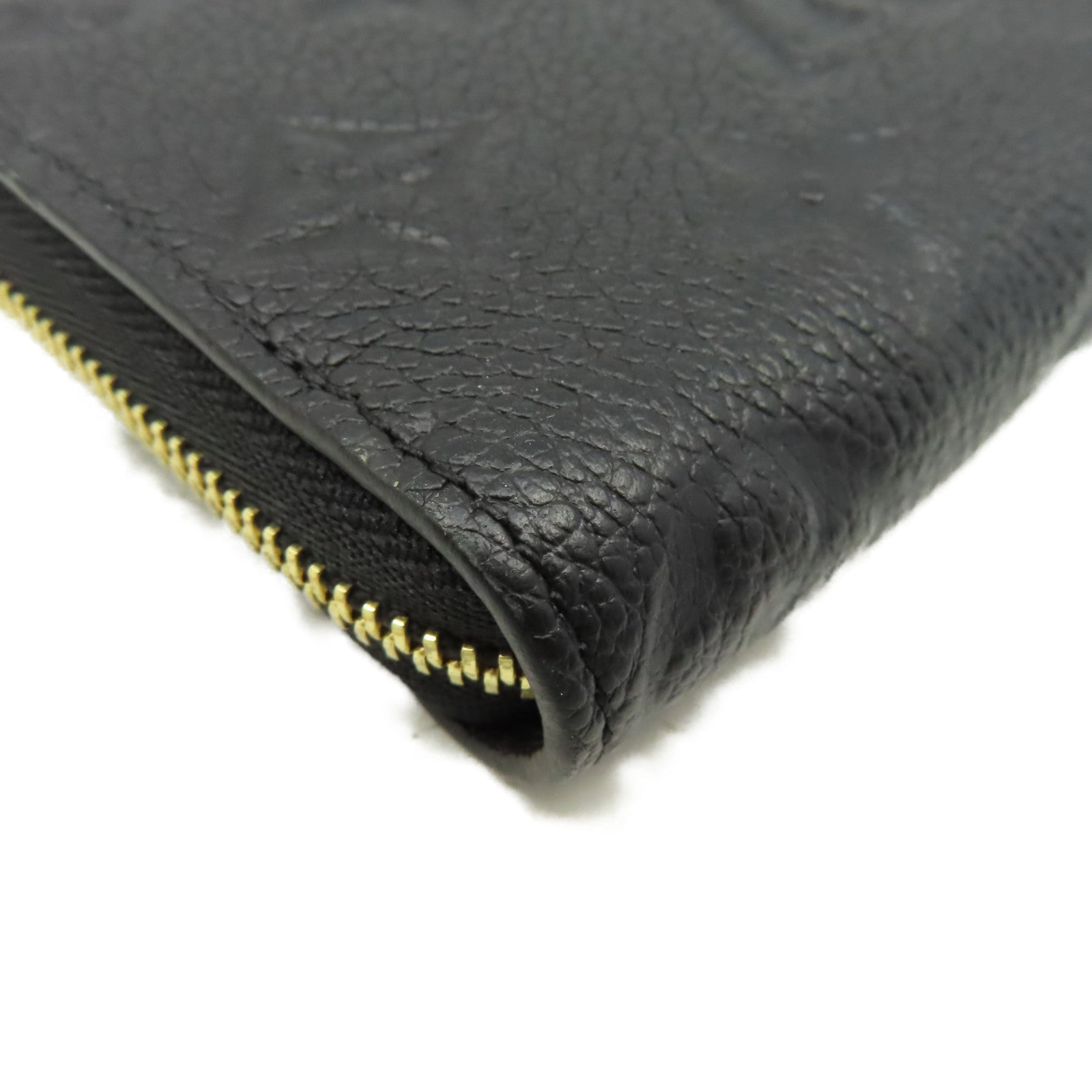 LOUIS VUITTON Monogram Empreinte Zippy Coin Purse零錢包黑色