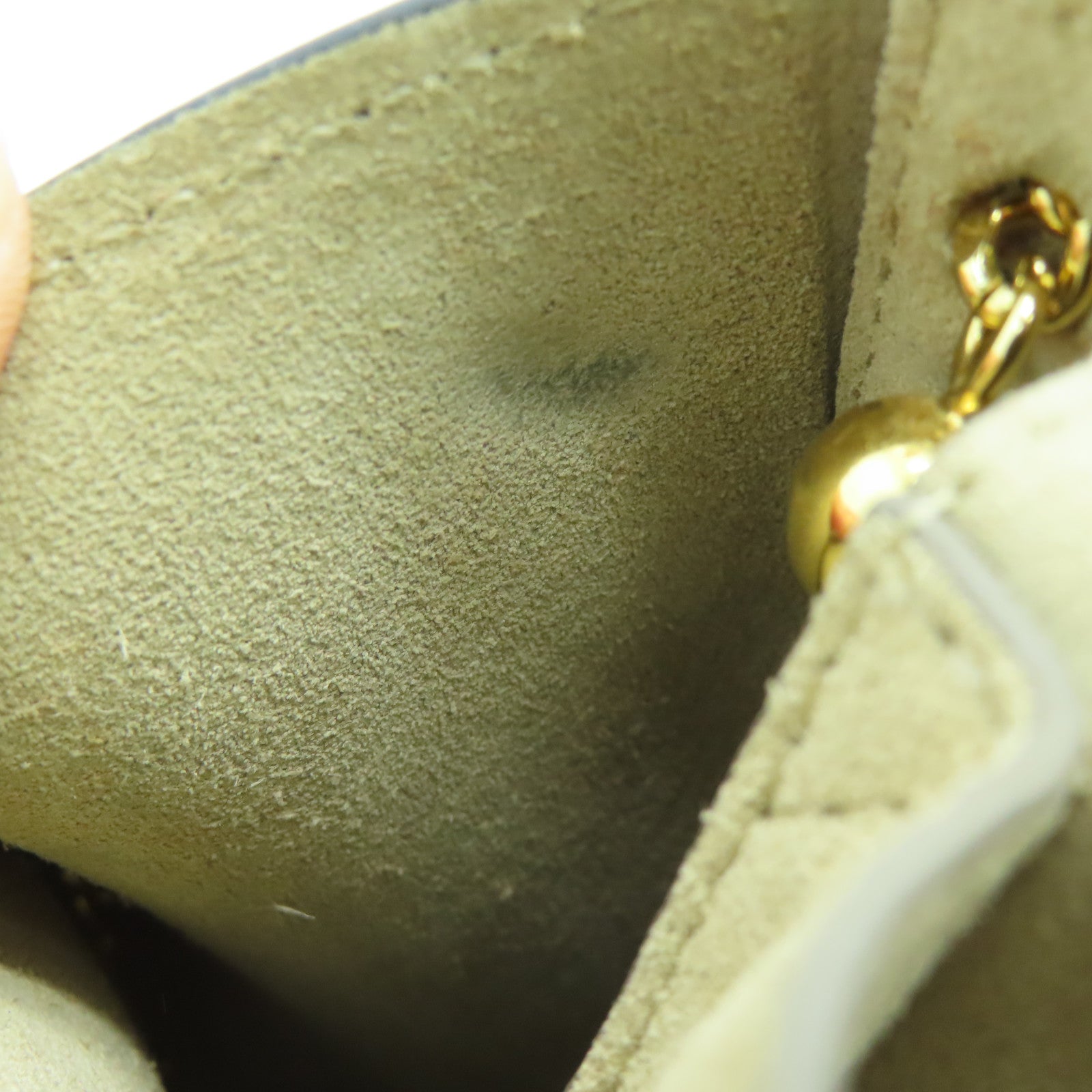 Chloe 牛皮皮革Chain Shoulder Bag金扣链带肩背袋蓝色
