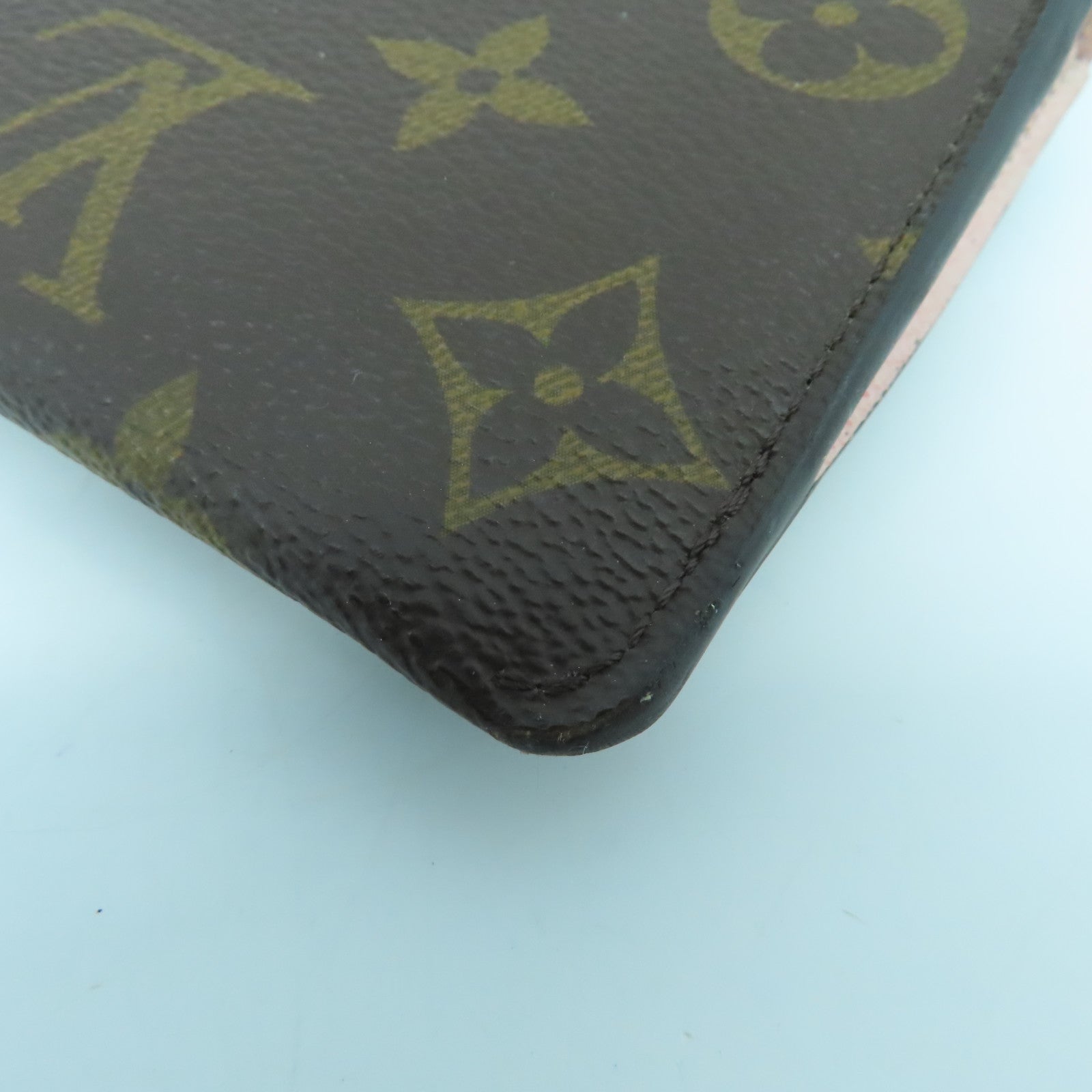 LOUIS VUITTON Monogram Jeanne金扣長錢包棕色