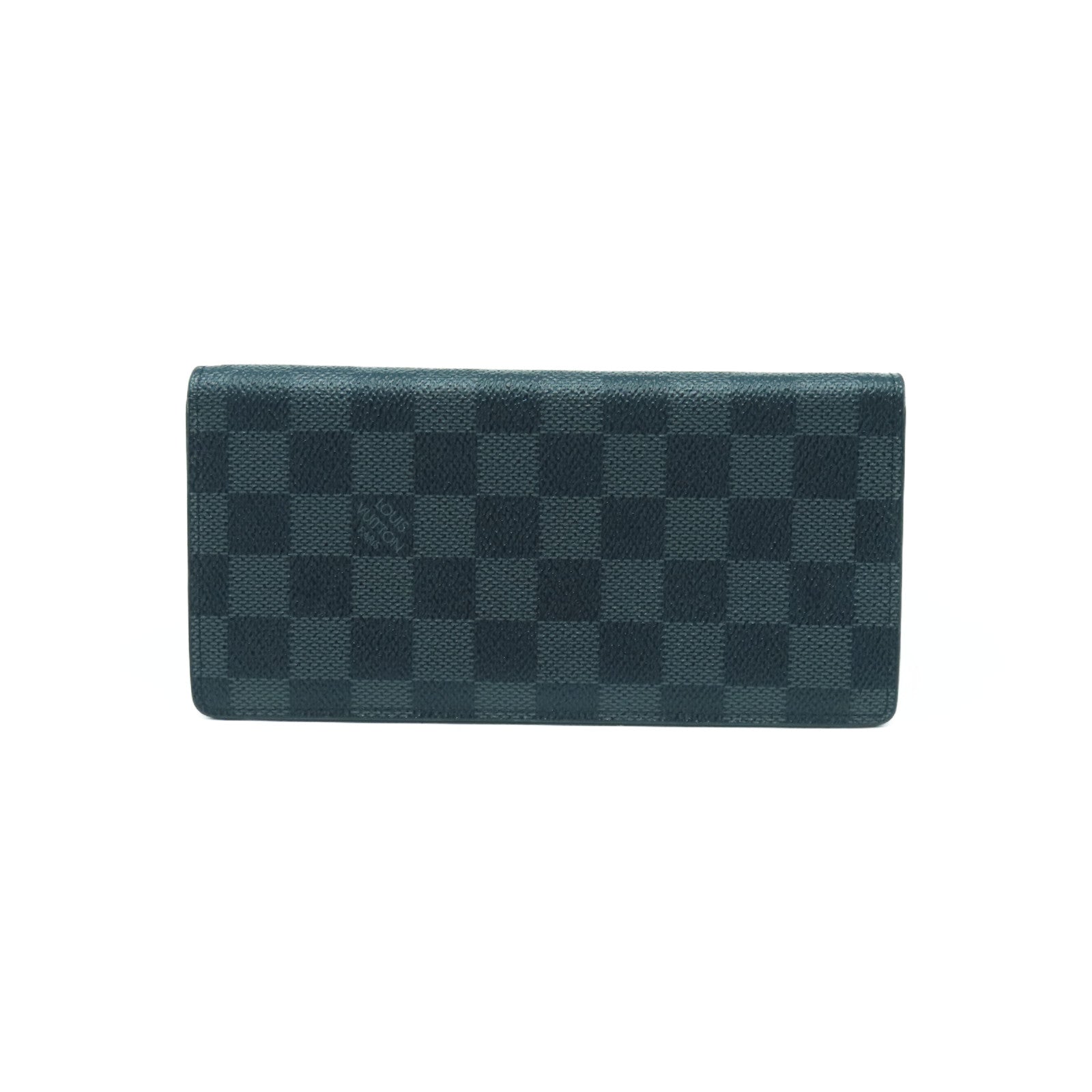 LOUIS VUITTON Damier Graphite长钱包黑色