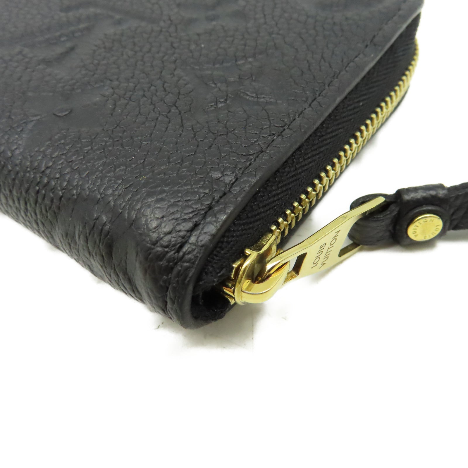 LOUIS VUITTON Monogram Empreinte Zippy Coin Purse零錢包黑色