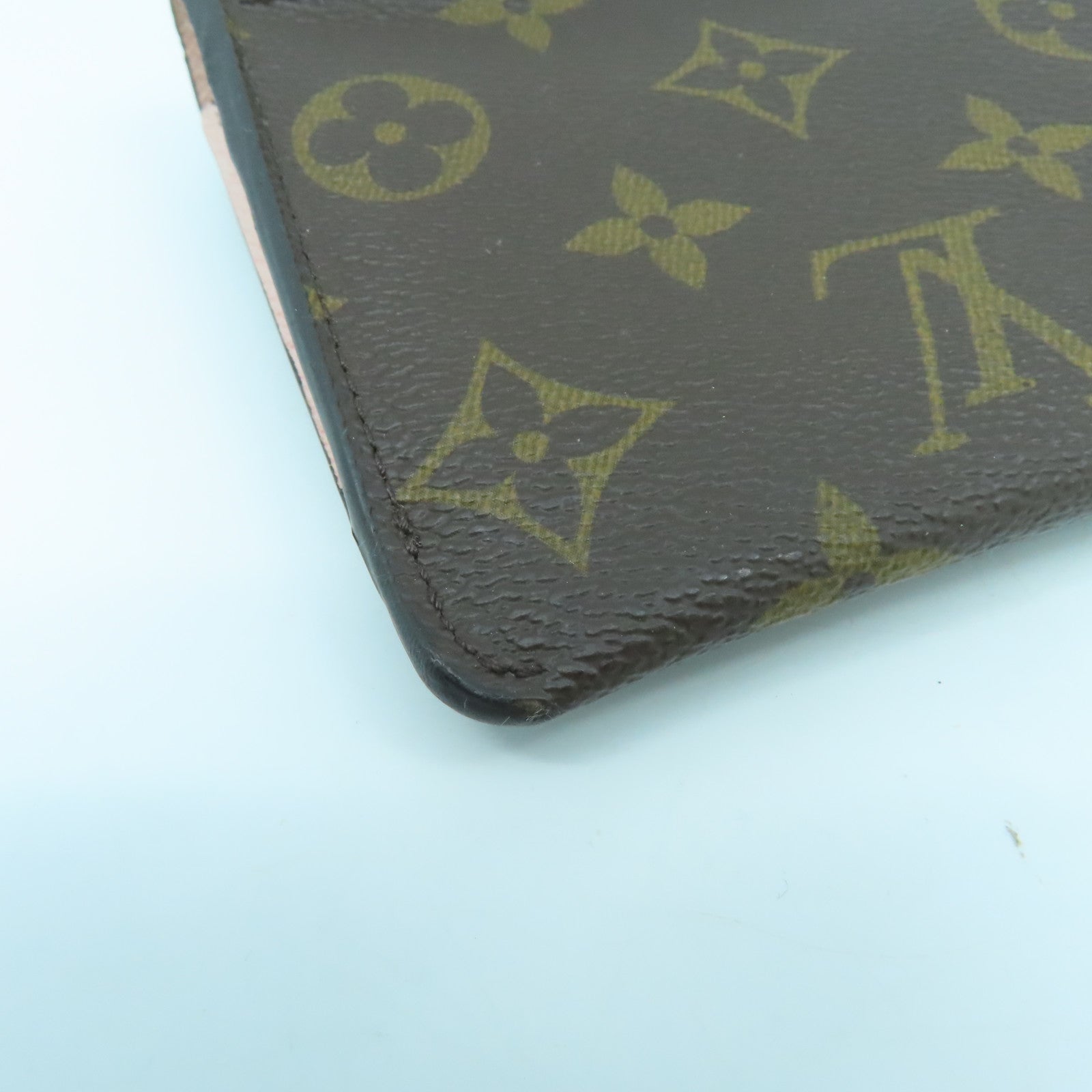 LOUIS VUITTON Monogram Jeanne金扣長錢包棕色