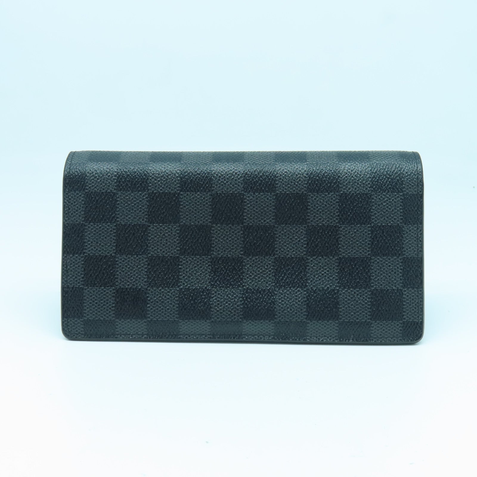 LOUIS VUITTON Damier Graphite长钱包黑色