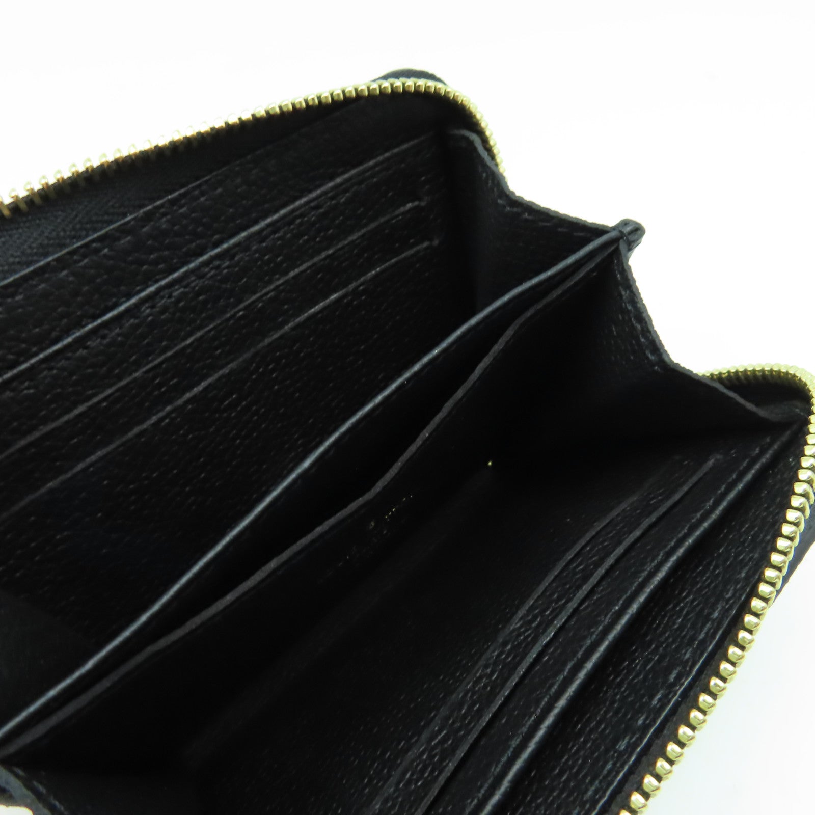 LOUIS VUITTON Monogram Empreinte Zippy Coin Purse零錢包黑色
