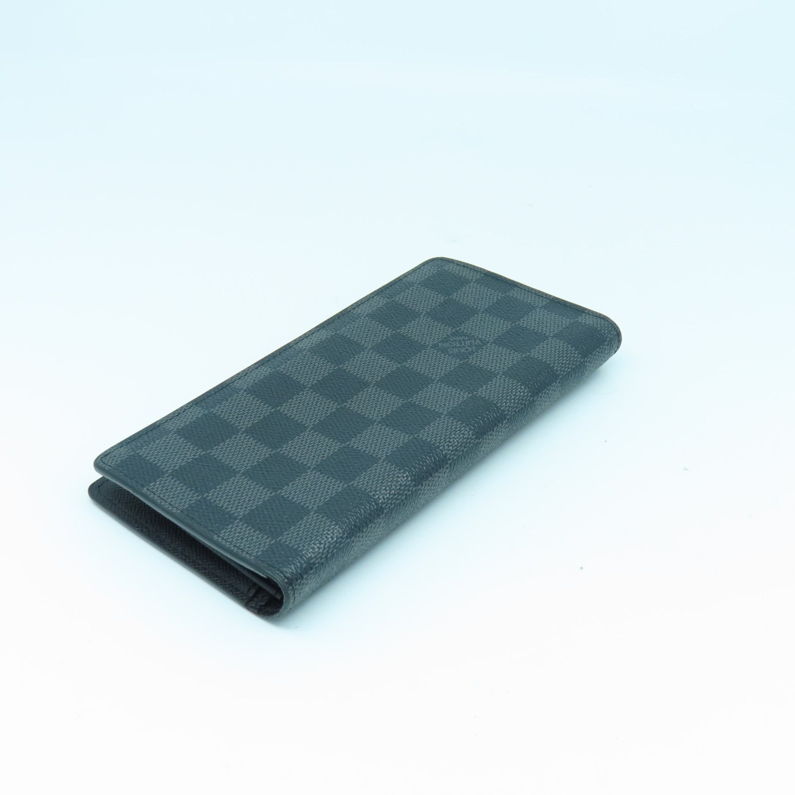 LOUIS VUITTON Damier Graphite长钱包黑色