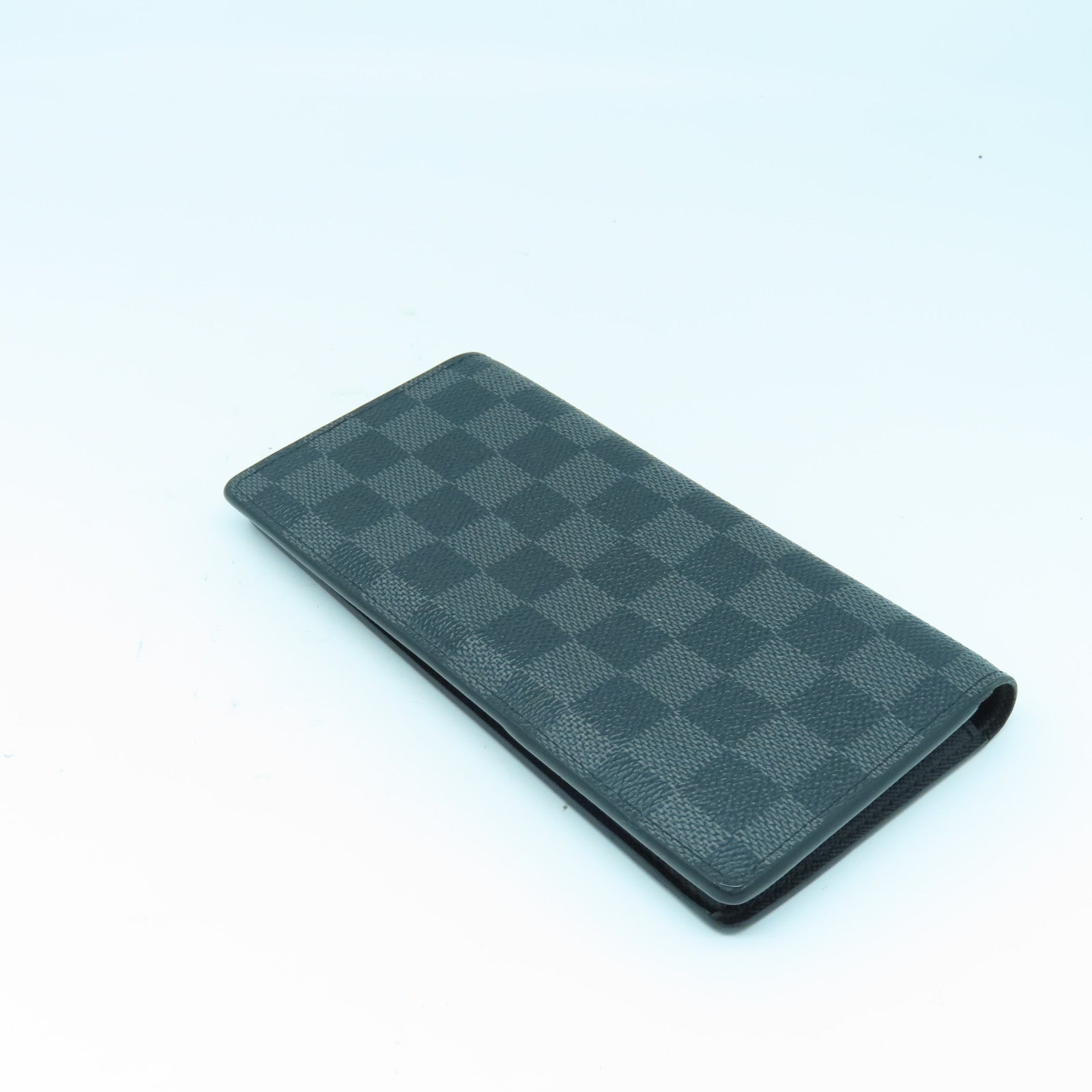 LOUIS VUITTON Damier Graphite长钱包黑色