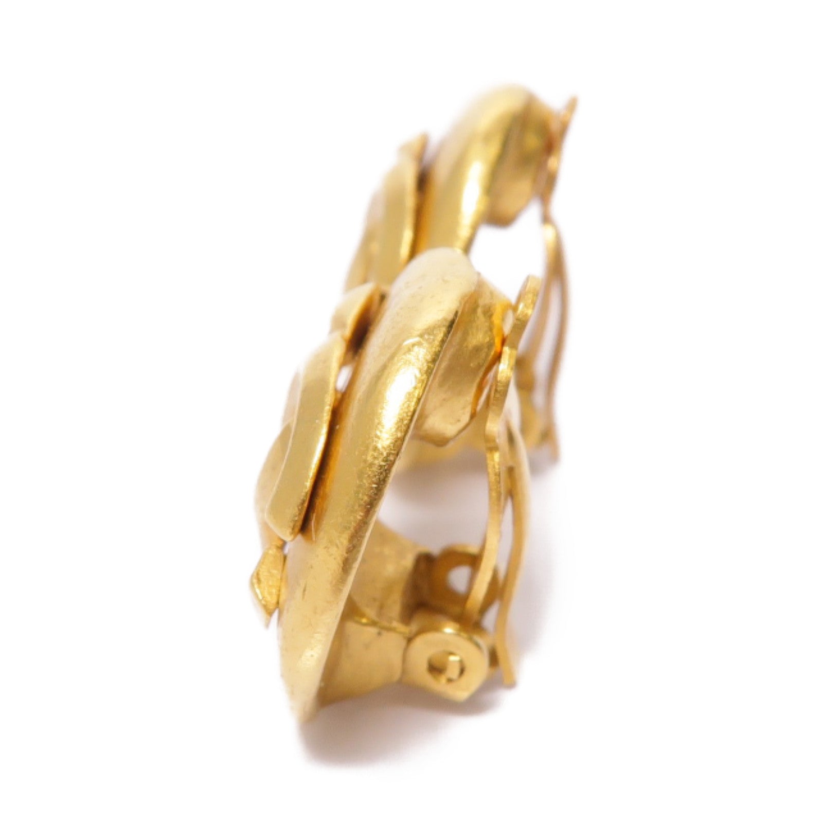 CHANEL 金屬Earrings耳環金色