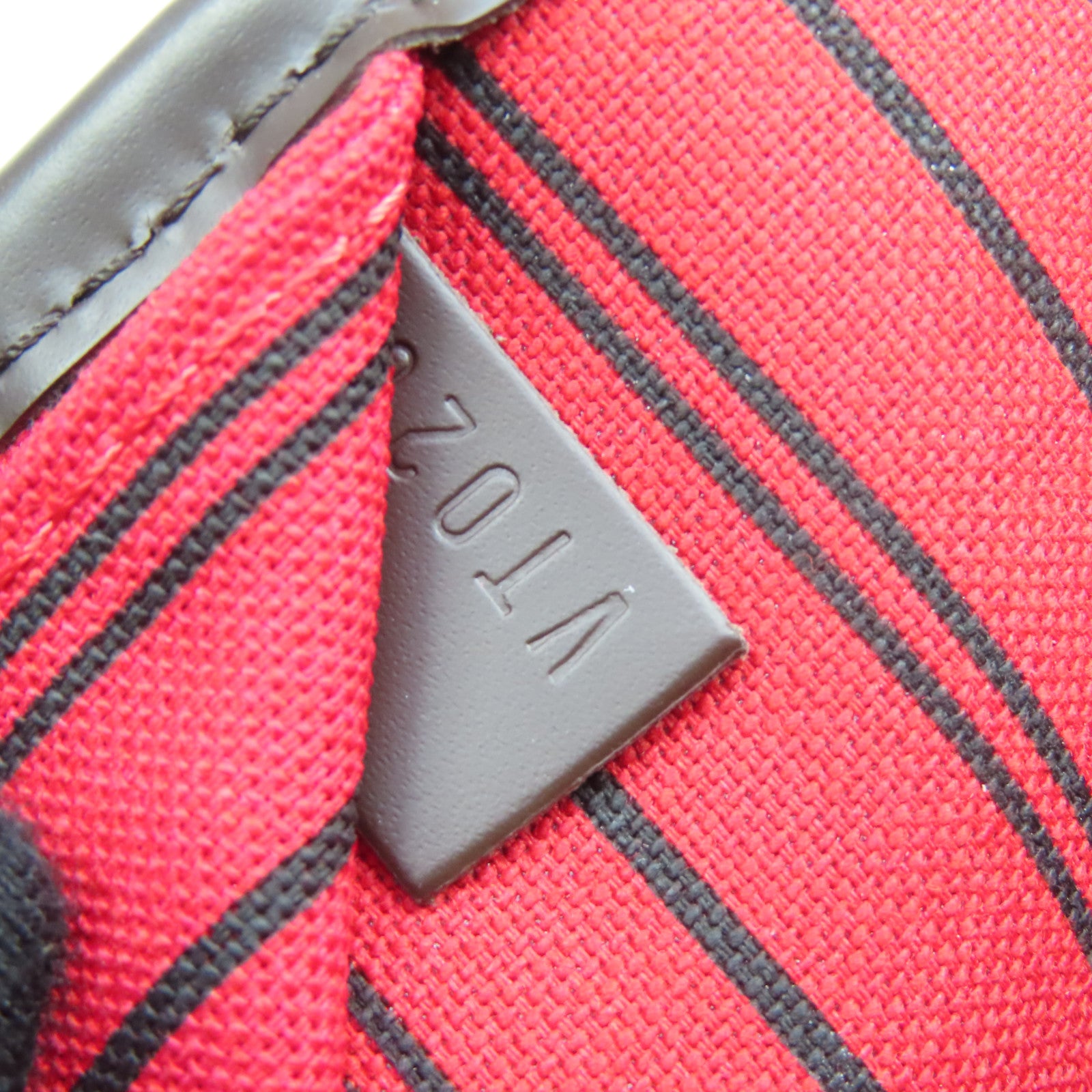 LOUIS VUITTON Damier Neverfull GM金扣手挽袋啡色