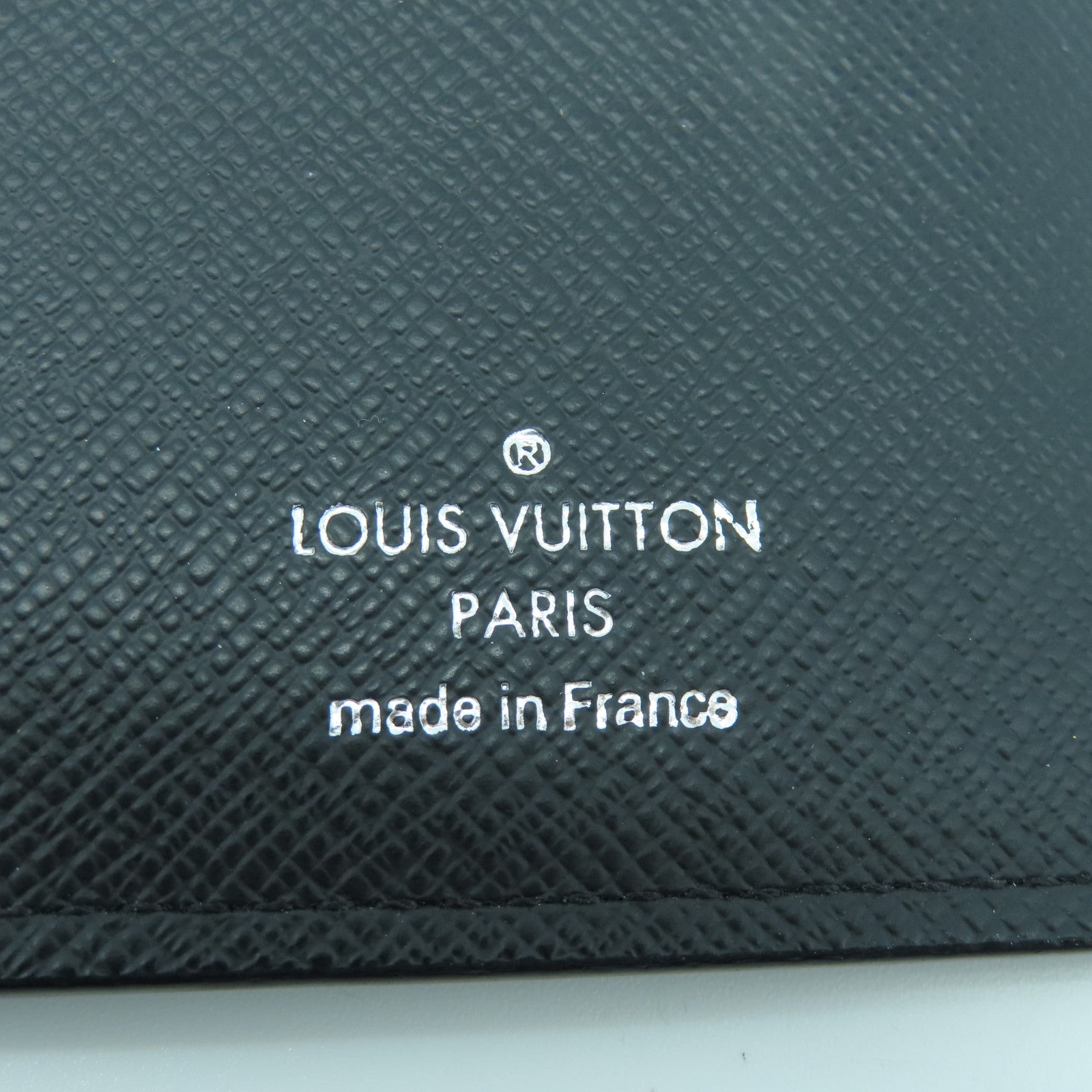 LOUIS VUITTON Damier Graphite长钱包黑色