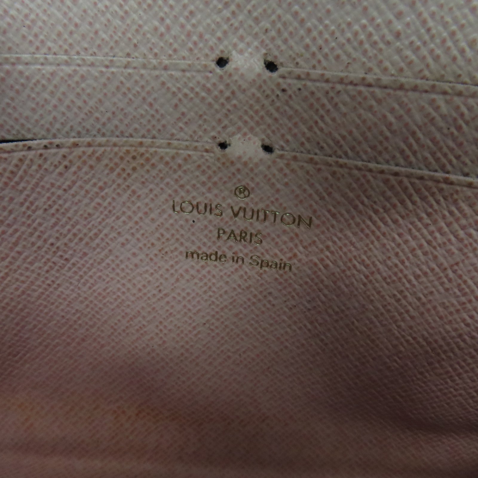 LOUIS VUITTON Monogram Jeanne金扣長錢包棕色