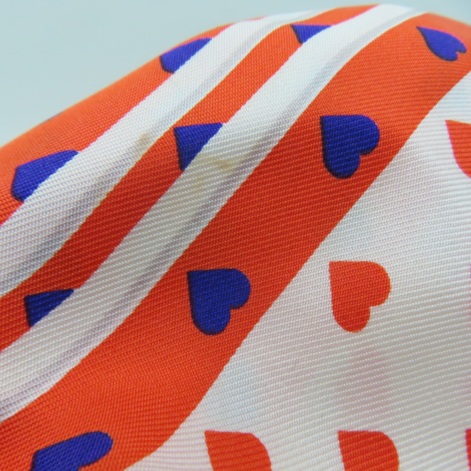HERMES Silk Scarf White/Color