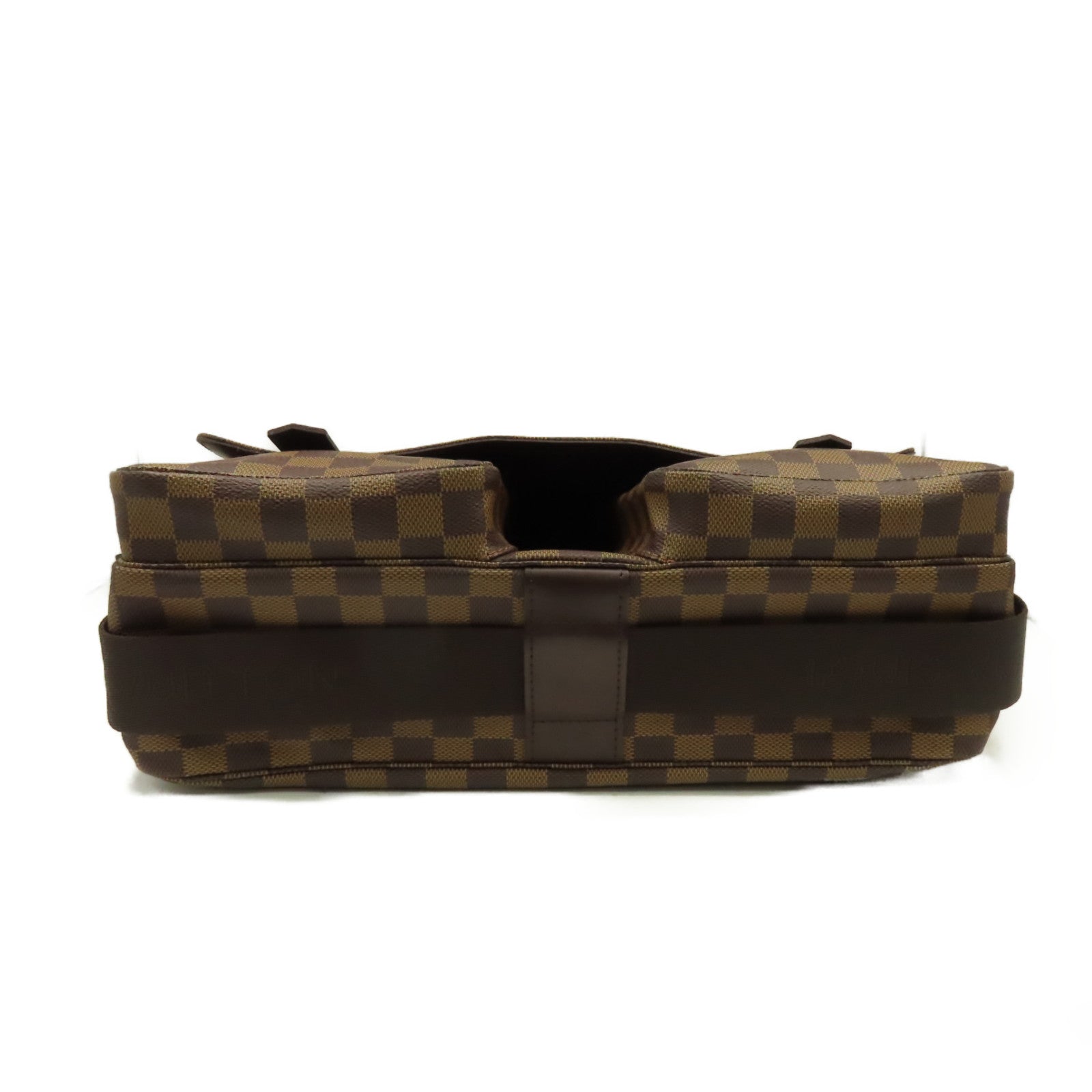 LOUIS VUITTON Damier Broadway 2Way Shoulder Bag金扣手挽肩背兩用袋啡色