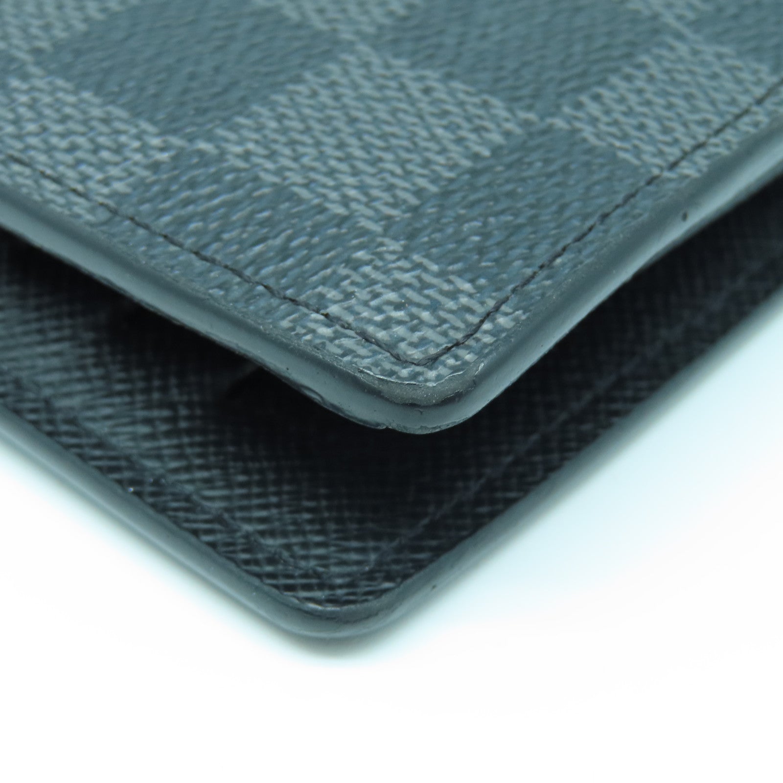 LOUIS VUITTON Damier Graphite长钱包黑色