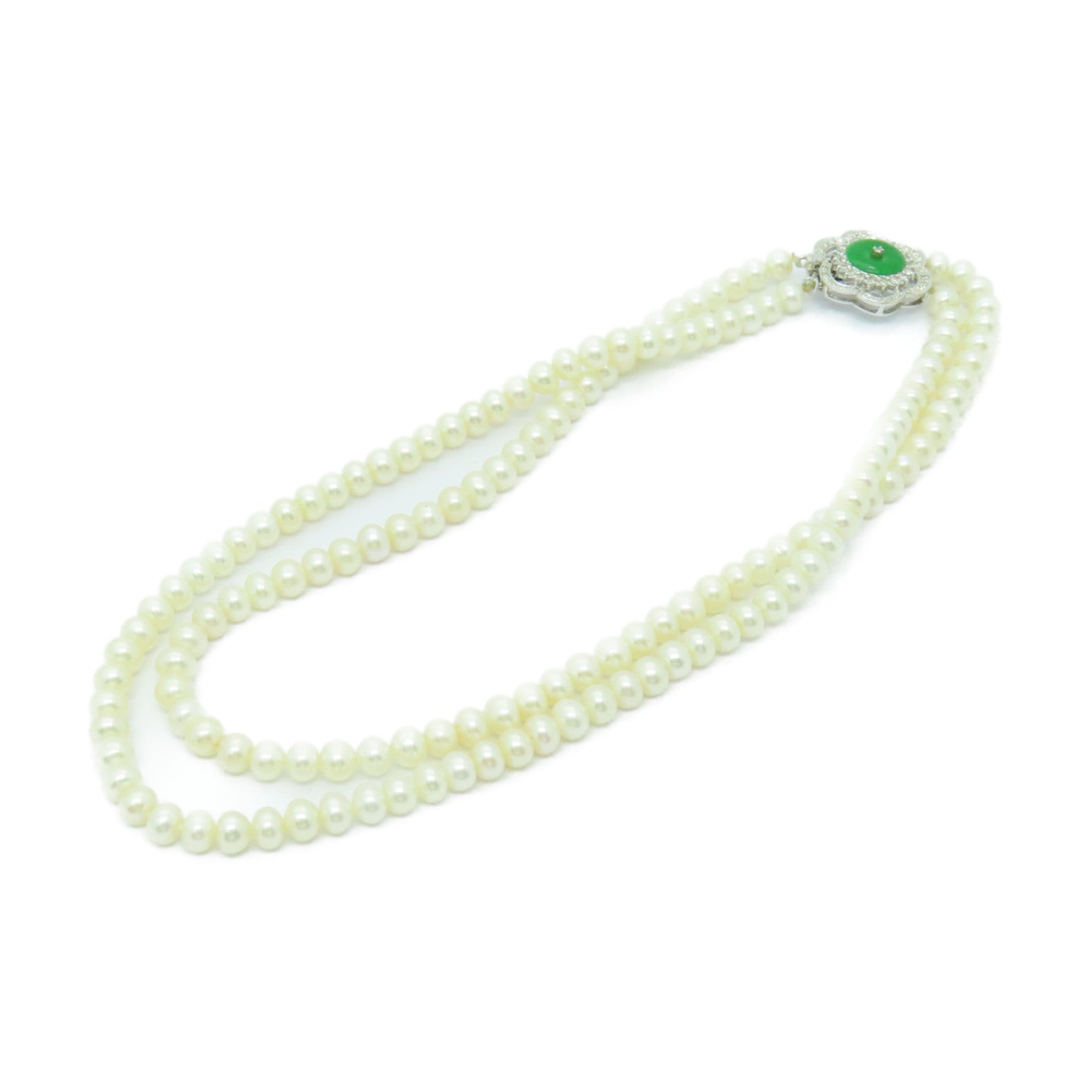JEWELRY 18K白金Pearl Necklace珍珠項鍊