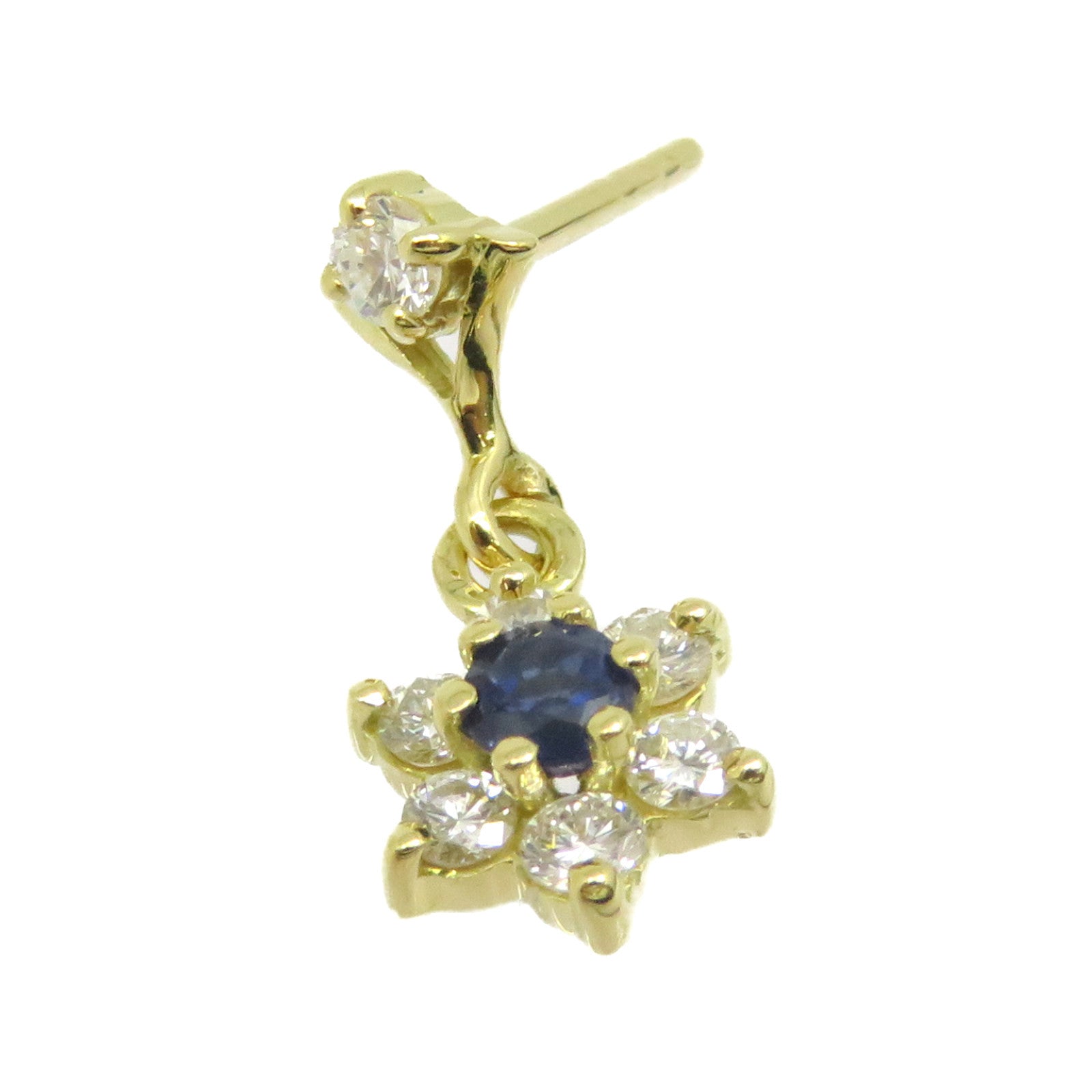 JEWELRY [Sharp Discount] 18K Gold Sapphire Earrings Sapphire Earrings