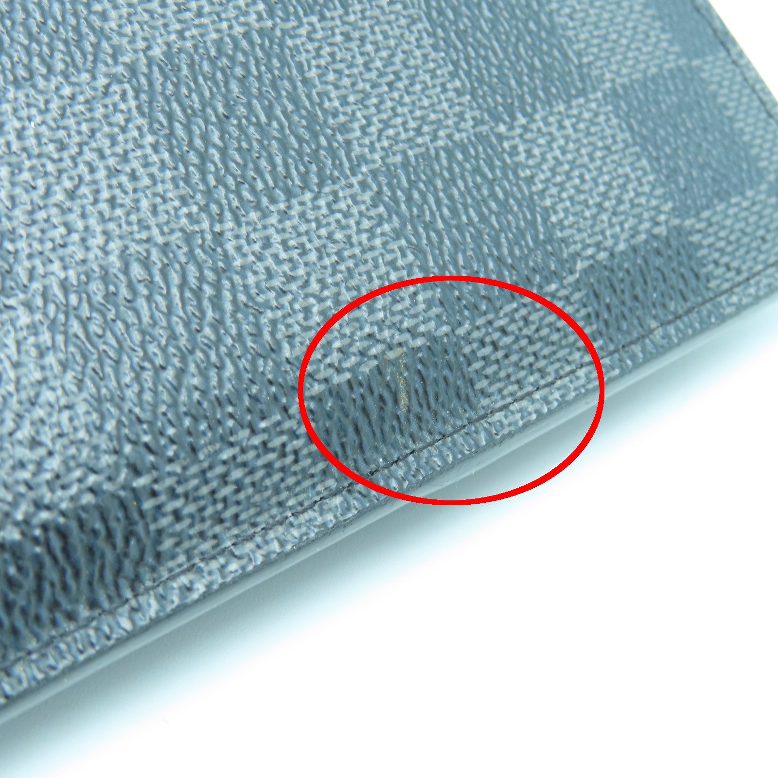 LOUIS VUITTON Damier Graphite长钱包黑色