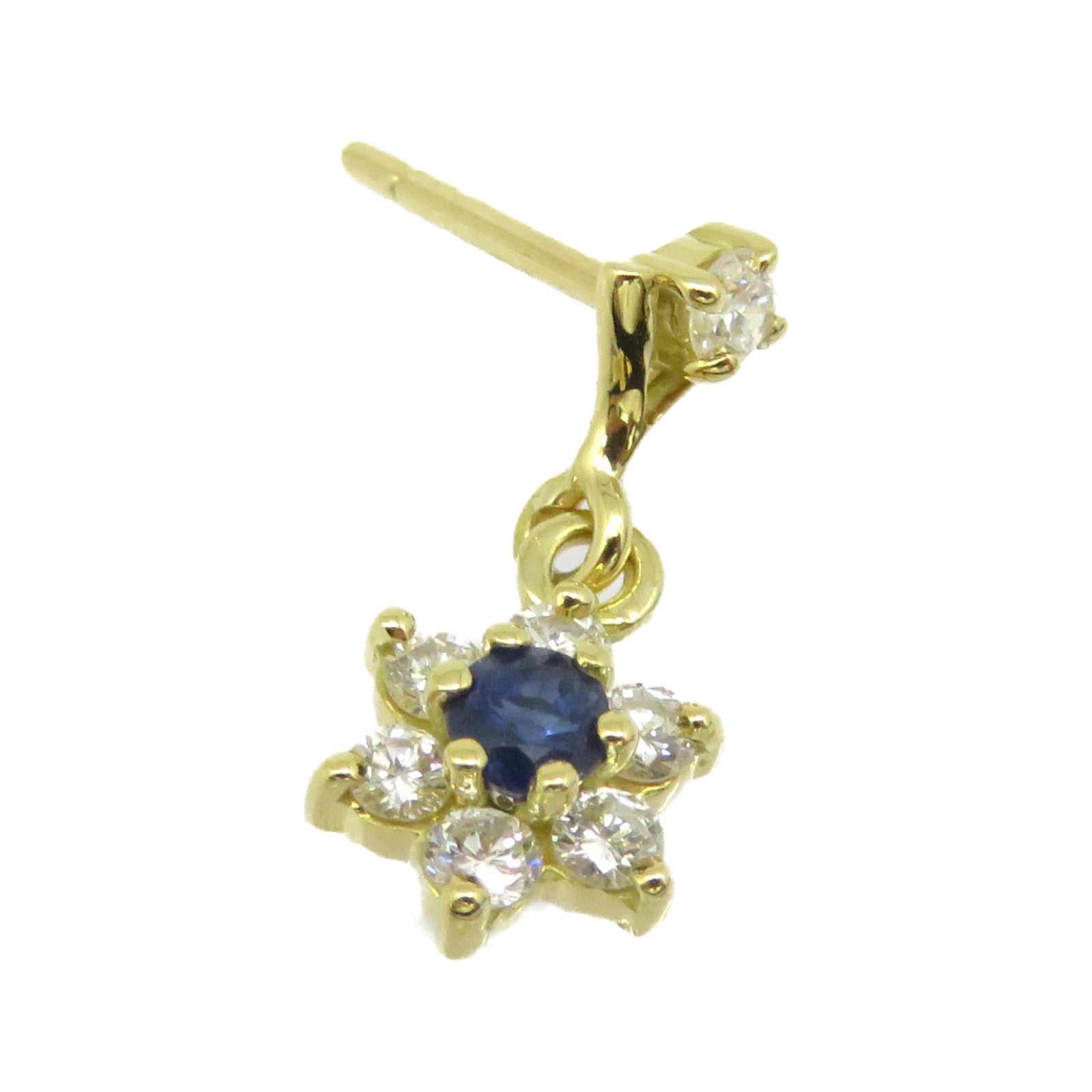 JEWELRY [Sharp Discount] 18K Gold Sapphire Earrings Sapphire Earrings