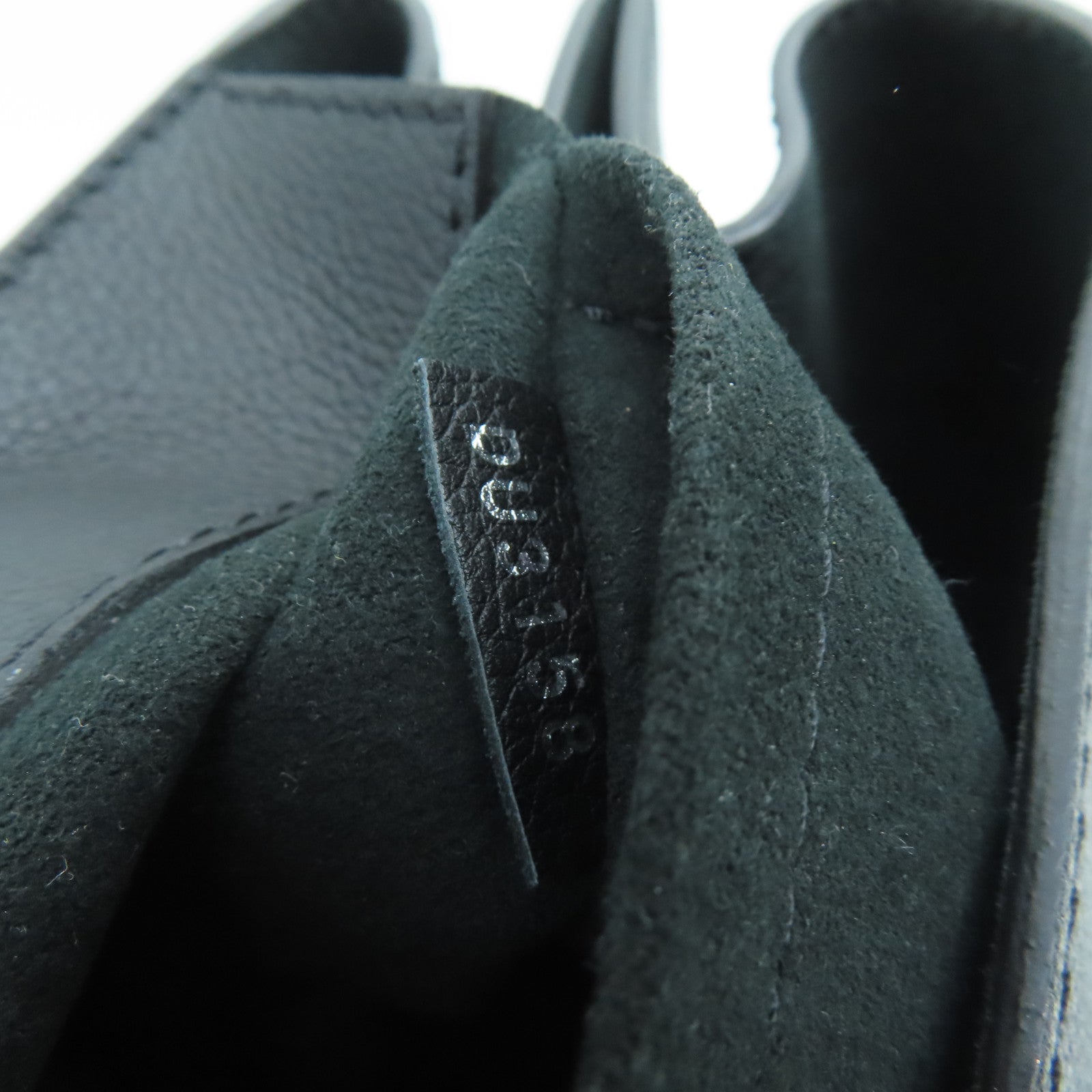 LOUIS VUITTON 牛皮皮革Lockme Ever BB银扣手挽肩背两用袋黑色
