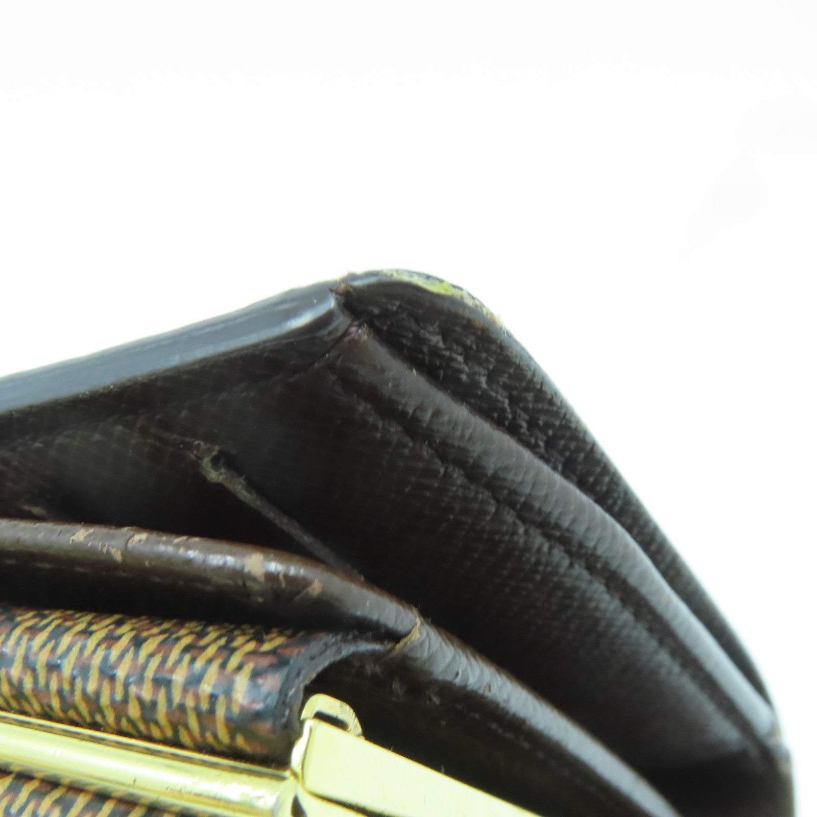 LOUIS VUITTON Damier Portefeiulle Vienova Wallet金扣錢包啡色