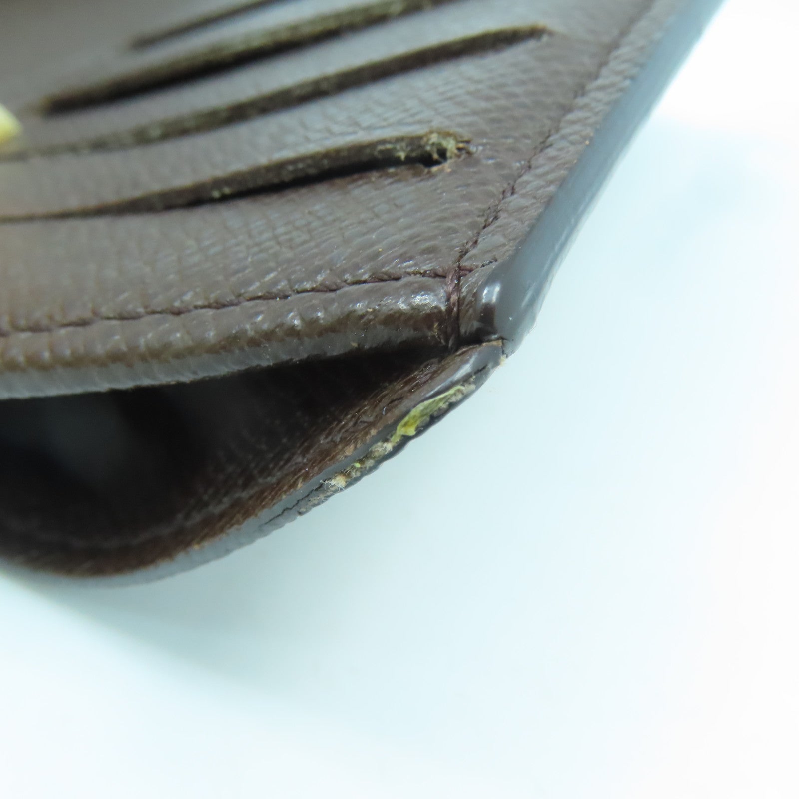 LOUIS VUITTON Damier Portefeiulle Vienova Wallet金扣錢包啡色