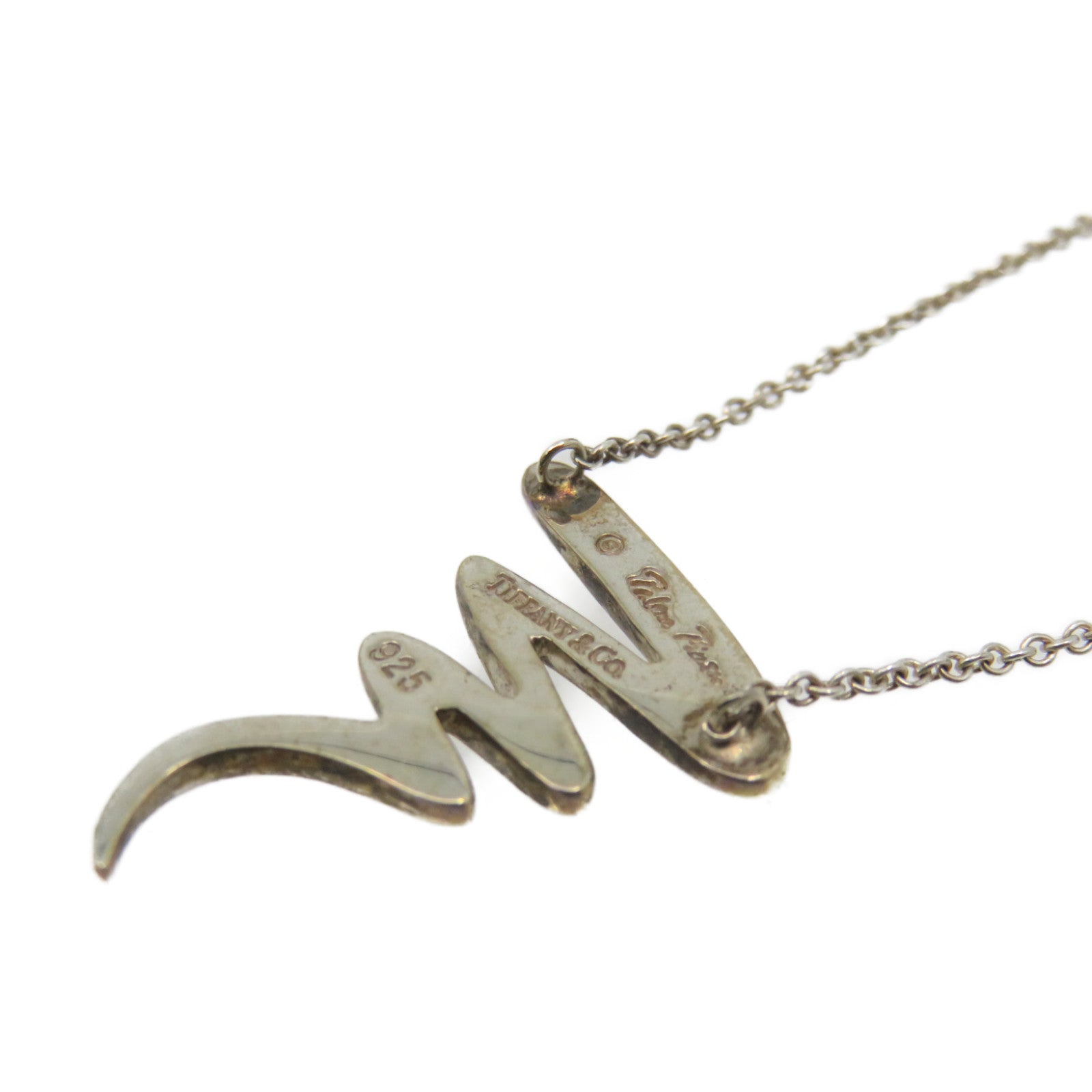 TIFFANY&amp;CO 925 Sterling Silver Silver Necklace Necklace
