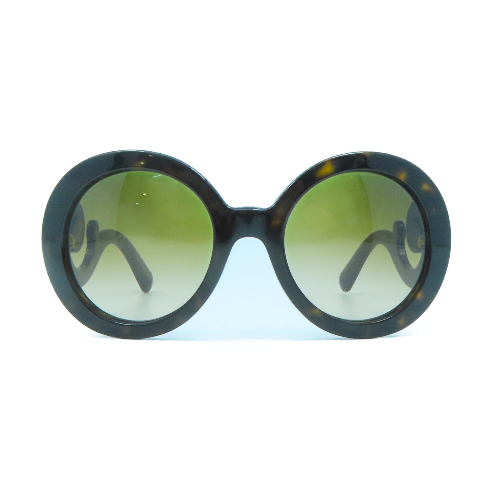 PRADA PVC Sunglasses金扣太陽眼鏡棕色