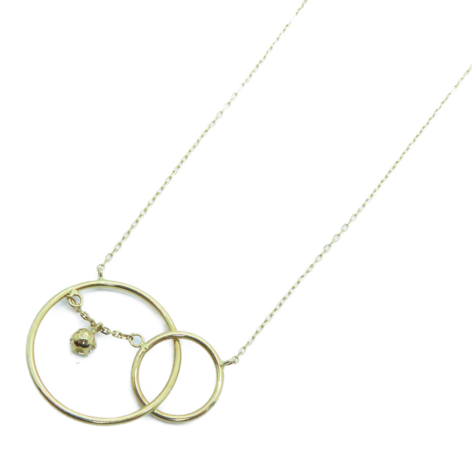 JEWELRY 18K Gold Diamond Necklace 0.10ct Diamond Necklace