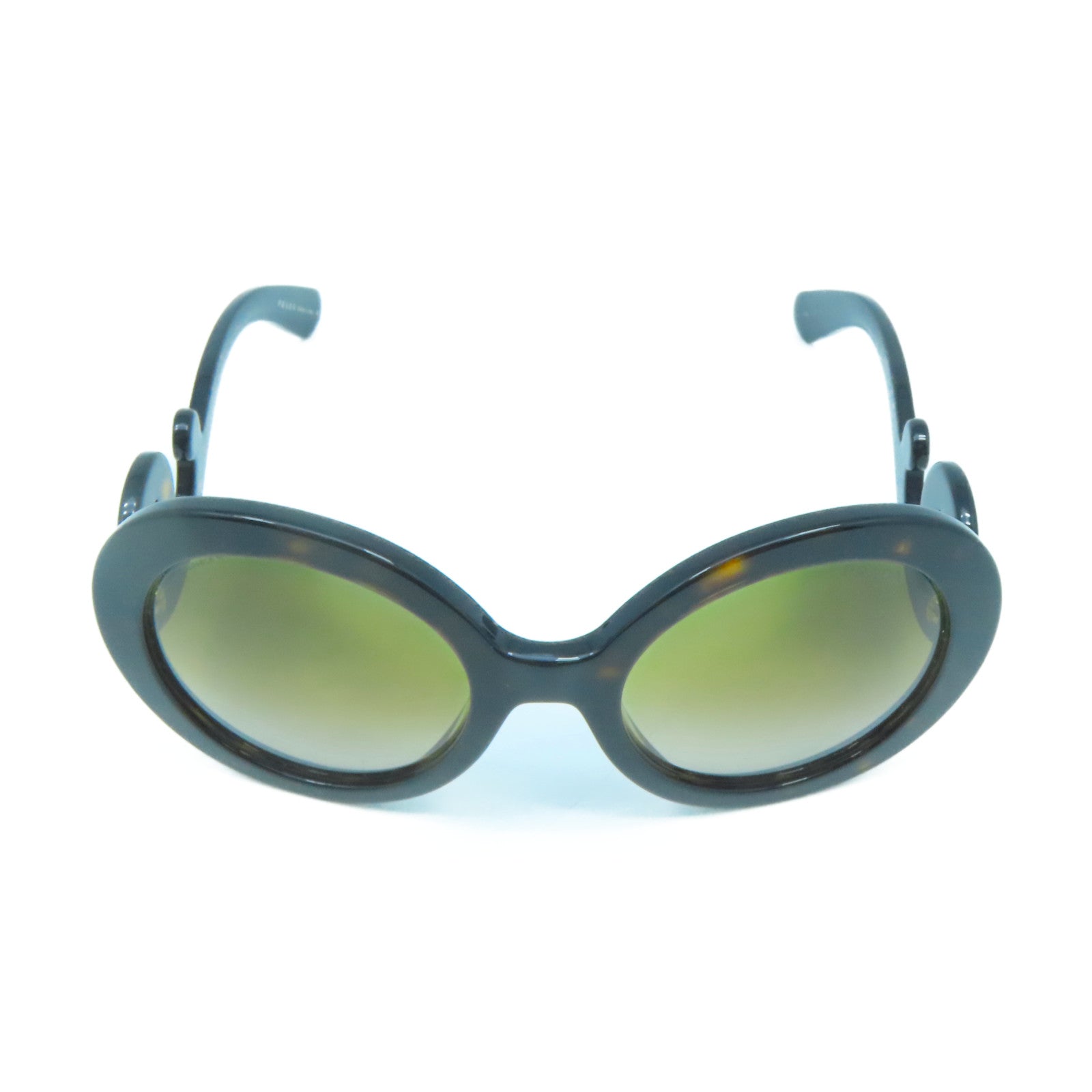 PRADA PVC Sunglasses金扣太陽眼鏡棕色